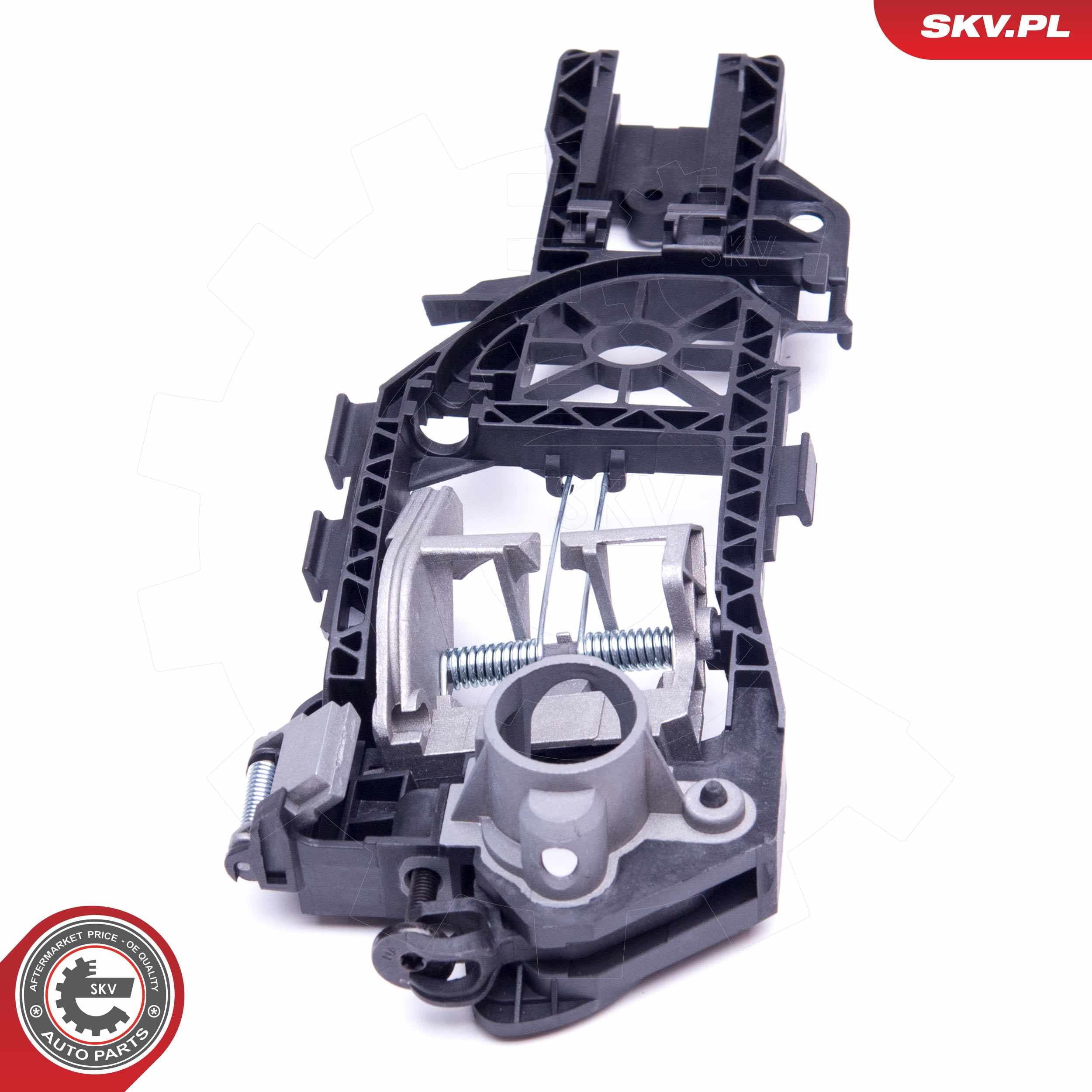 Image of Poignée de porte ; gauche ; VW Passat B6 (3C) B7 (3C) CC (357) ; 3C0837885H