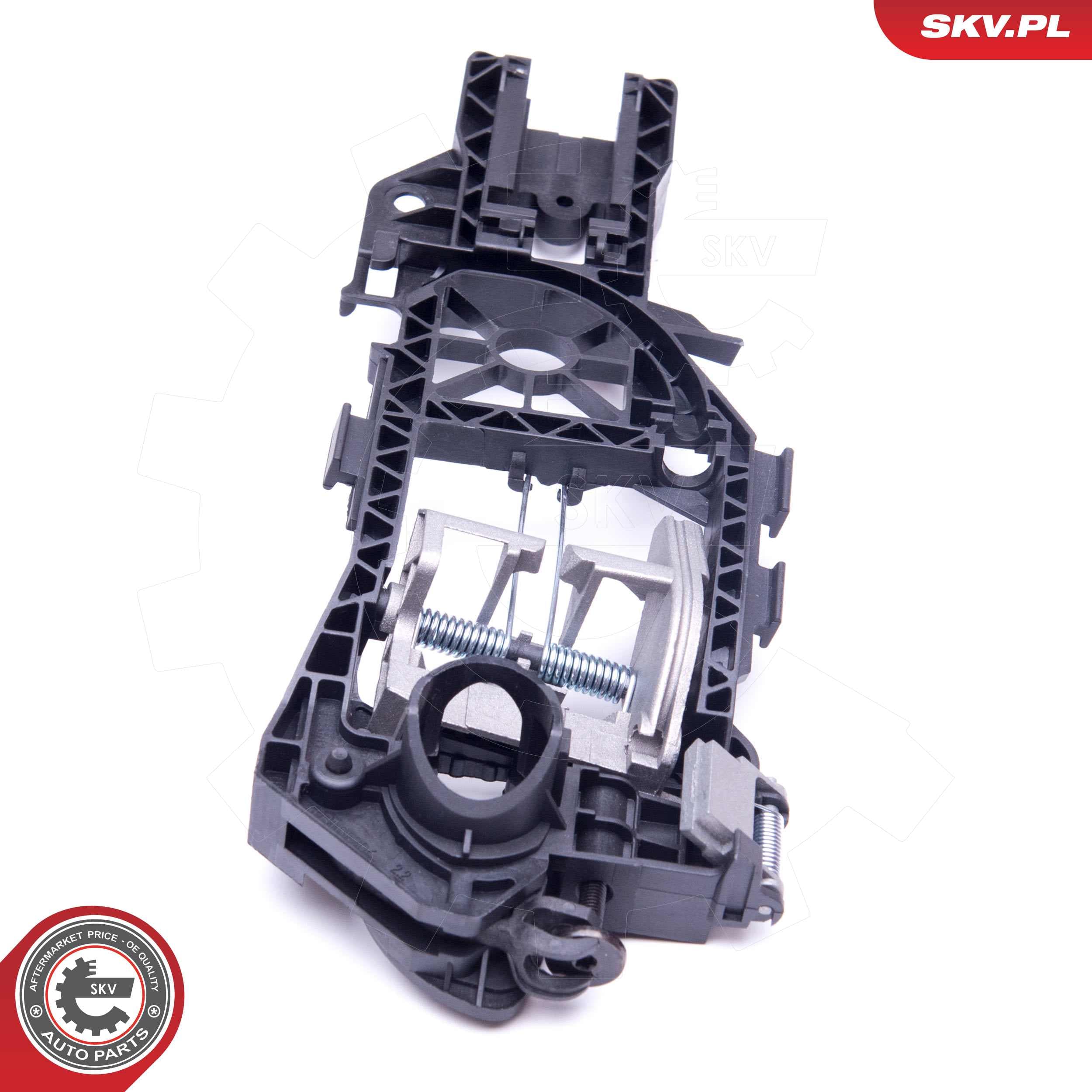 Image of Poignée de porte ; droite ; VW Passat B6 (3C) B7 (3C) CC (357) ; 3C0837886J