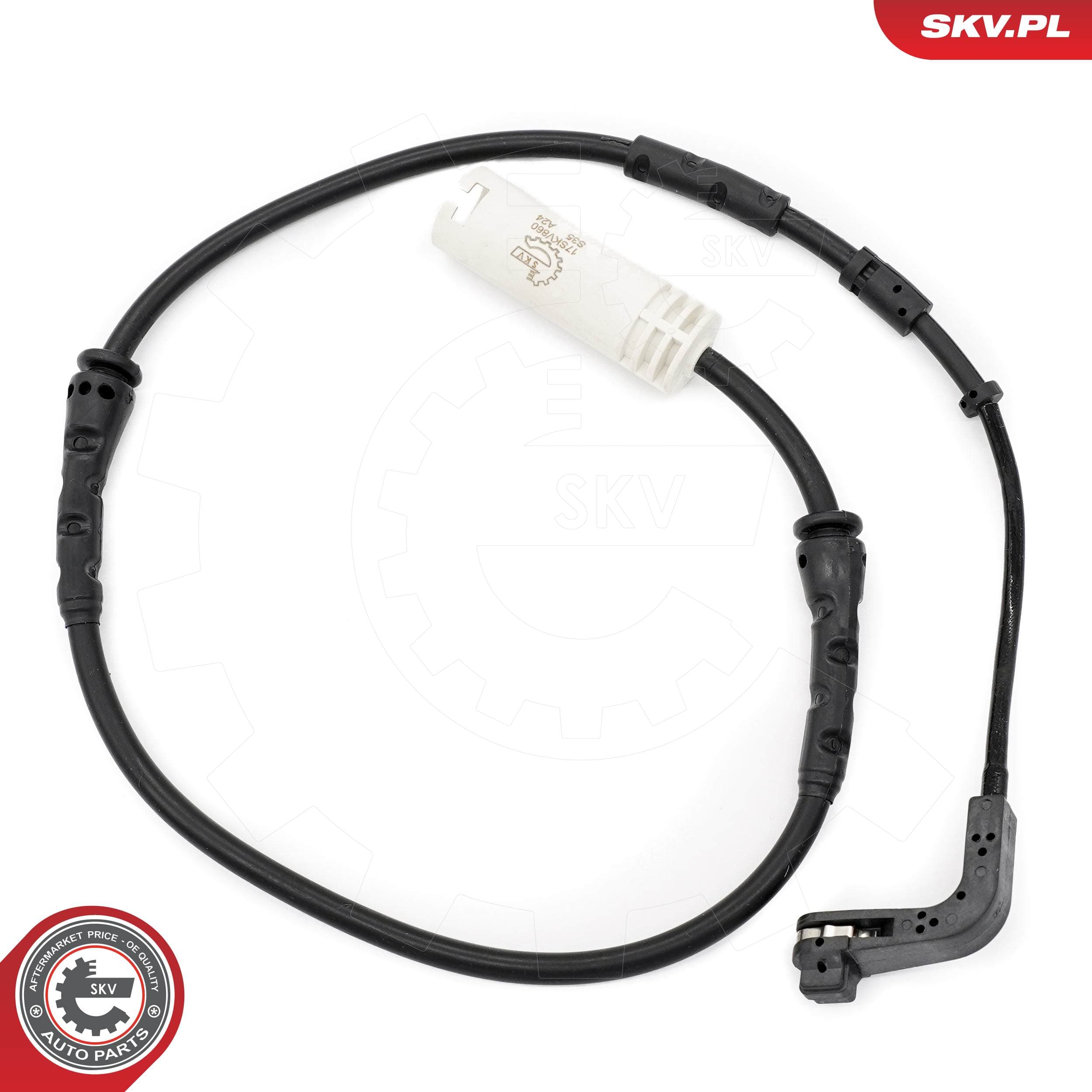 Image of Contact d'avertissement, Usure des plaquettes de frein ; BMW 3 E90 E91 E92 ; 34356762252