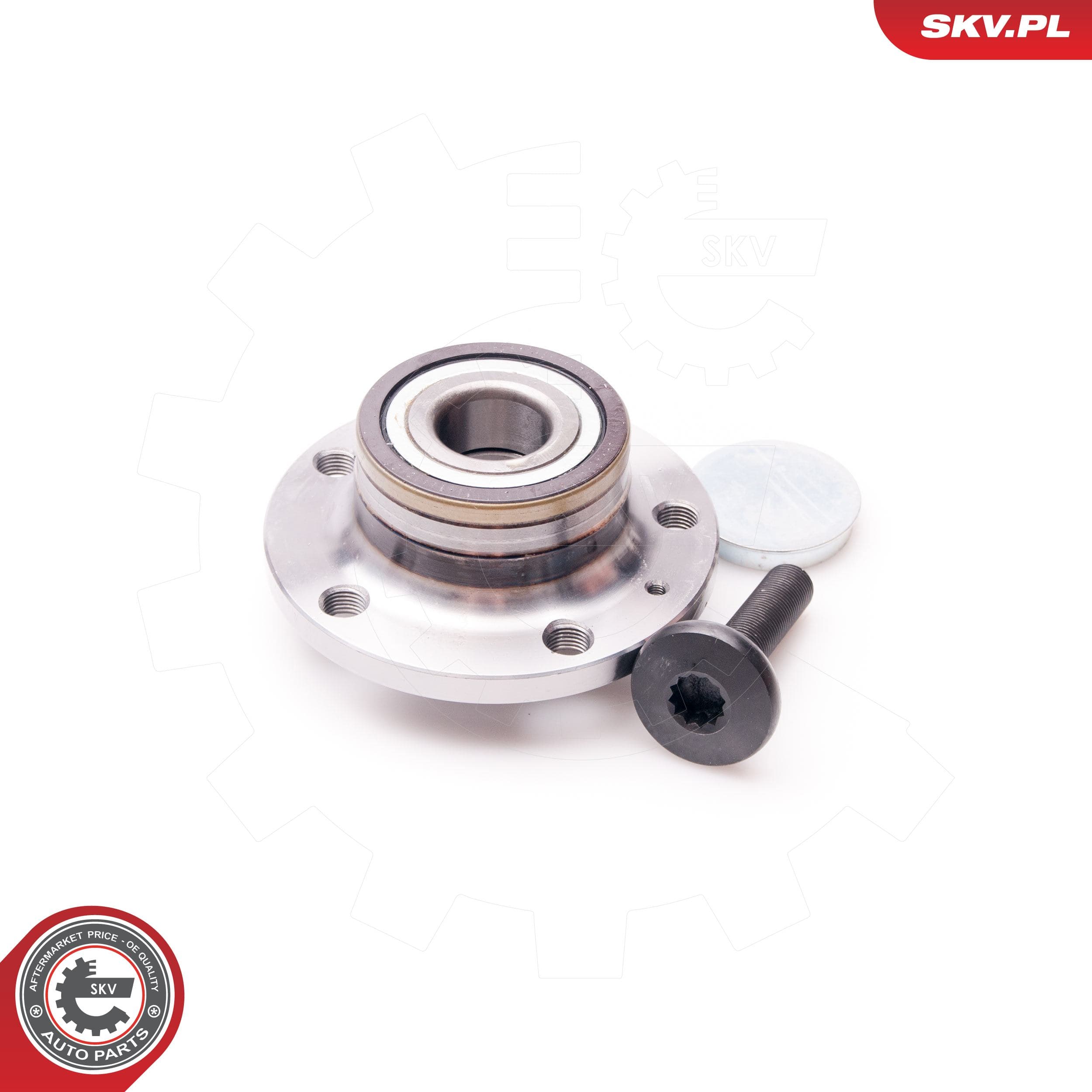 Image of Roulement de moyeu de roue ; arrière ; AUDI SEAT SKODA VW ; 1T0598611