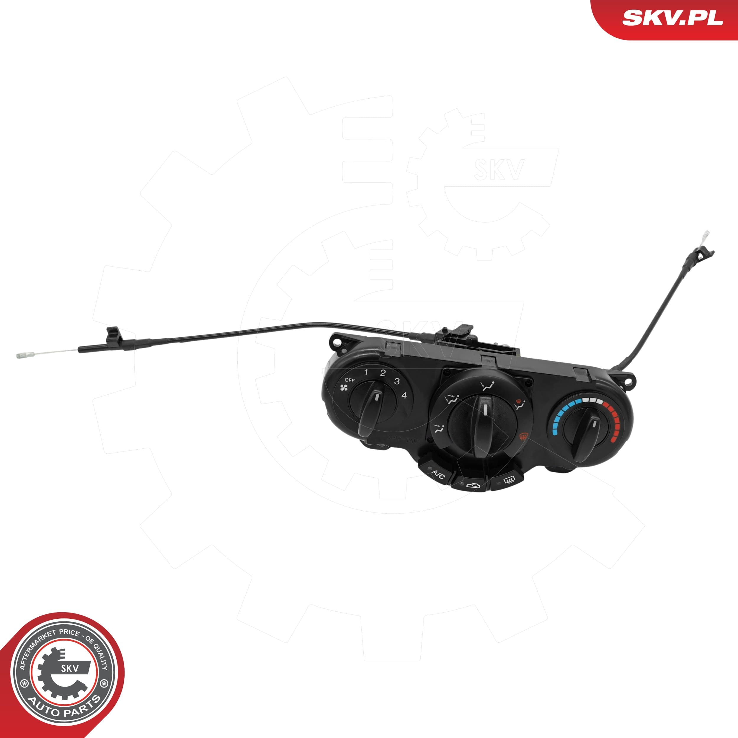 Image of Panneau de commande de chauffage ; CHEVROLET Lacetti ; 96615408