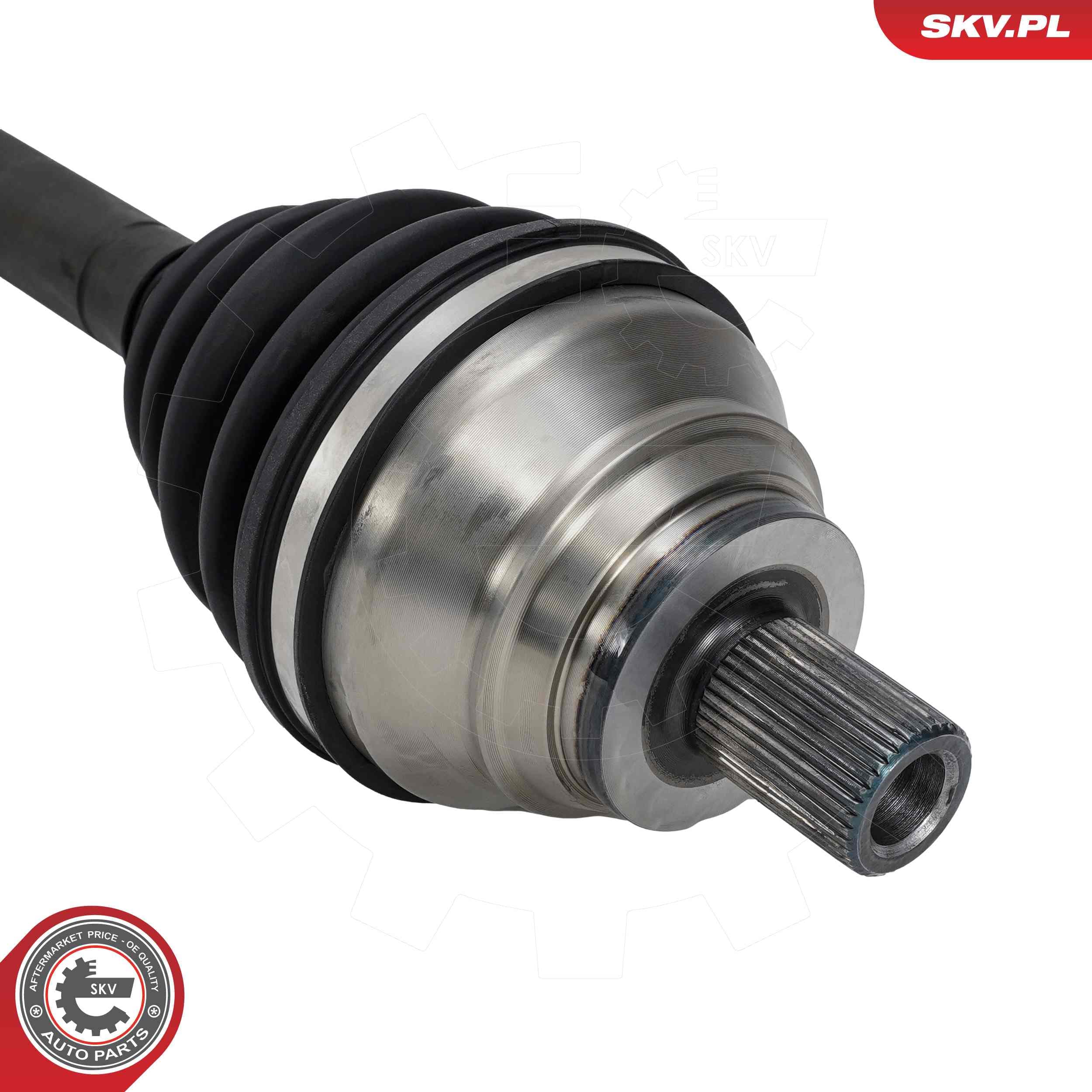 Image of Arbre de transmission ; AUDI A3 Q2 Q3 SEAT Alhambra Leon Toledo SKODA Octavia Superb VW Caddy Golf Passat ; 1K0407271BJ