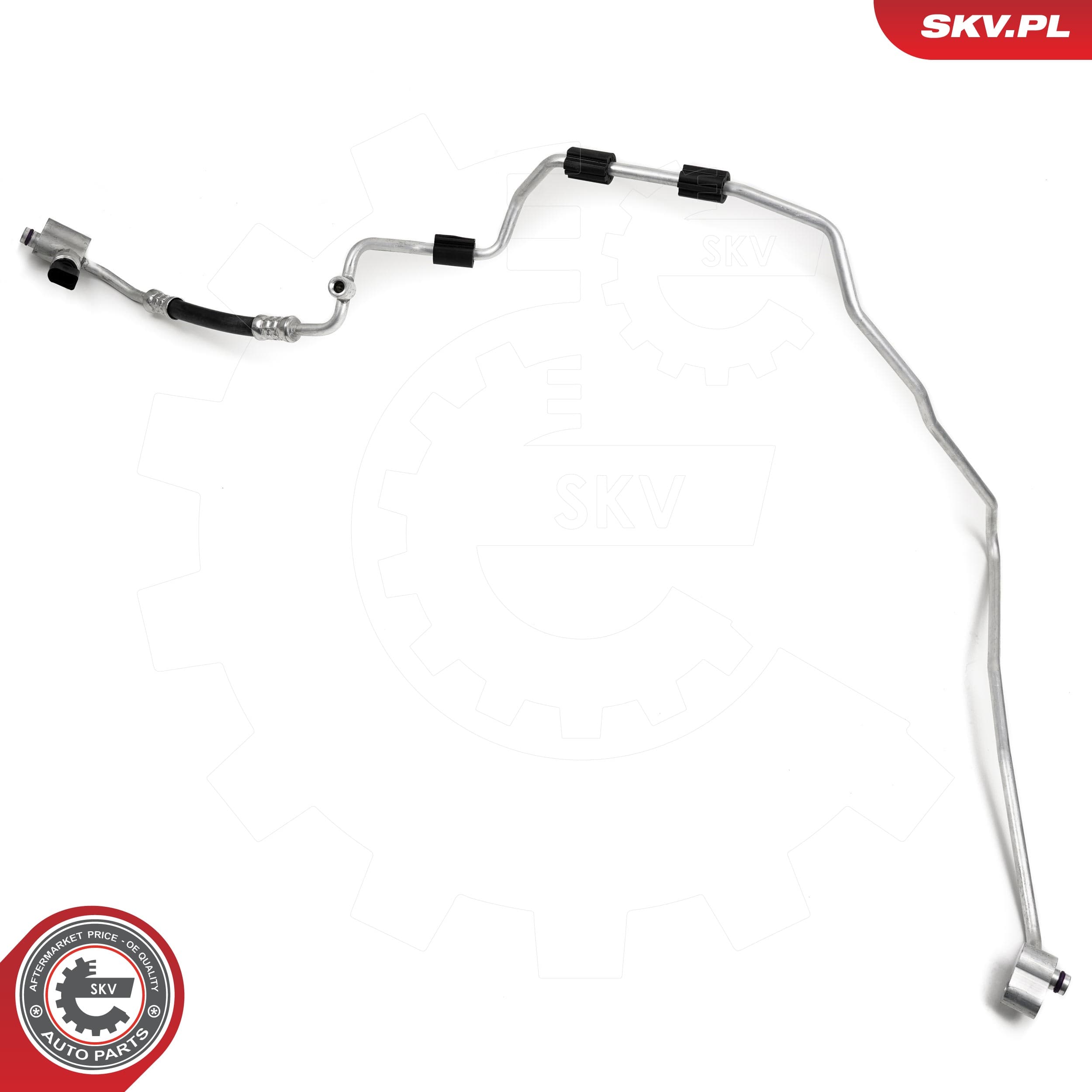 Image of Conduite à haute pression, climatisation ; AUDI A3 SEAT Altea Leon Toledo III SKODA Octavia Superb VW ; 1K0820741AT