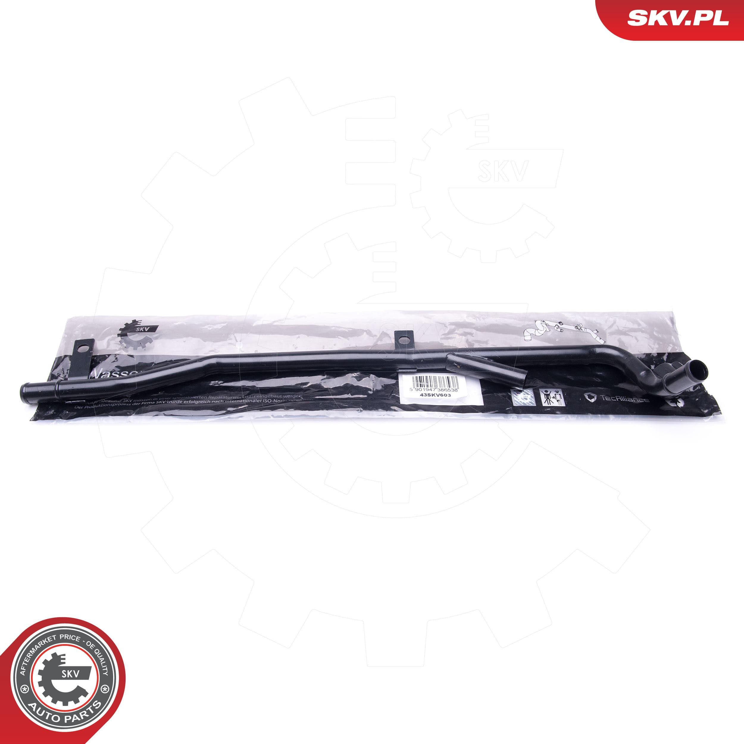 Image of Durite de radiateur ; AUDI A4 (B5 B6) A6 (C5) SKODA Superb I VW Passat (B5FL) ; 078121081Q
