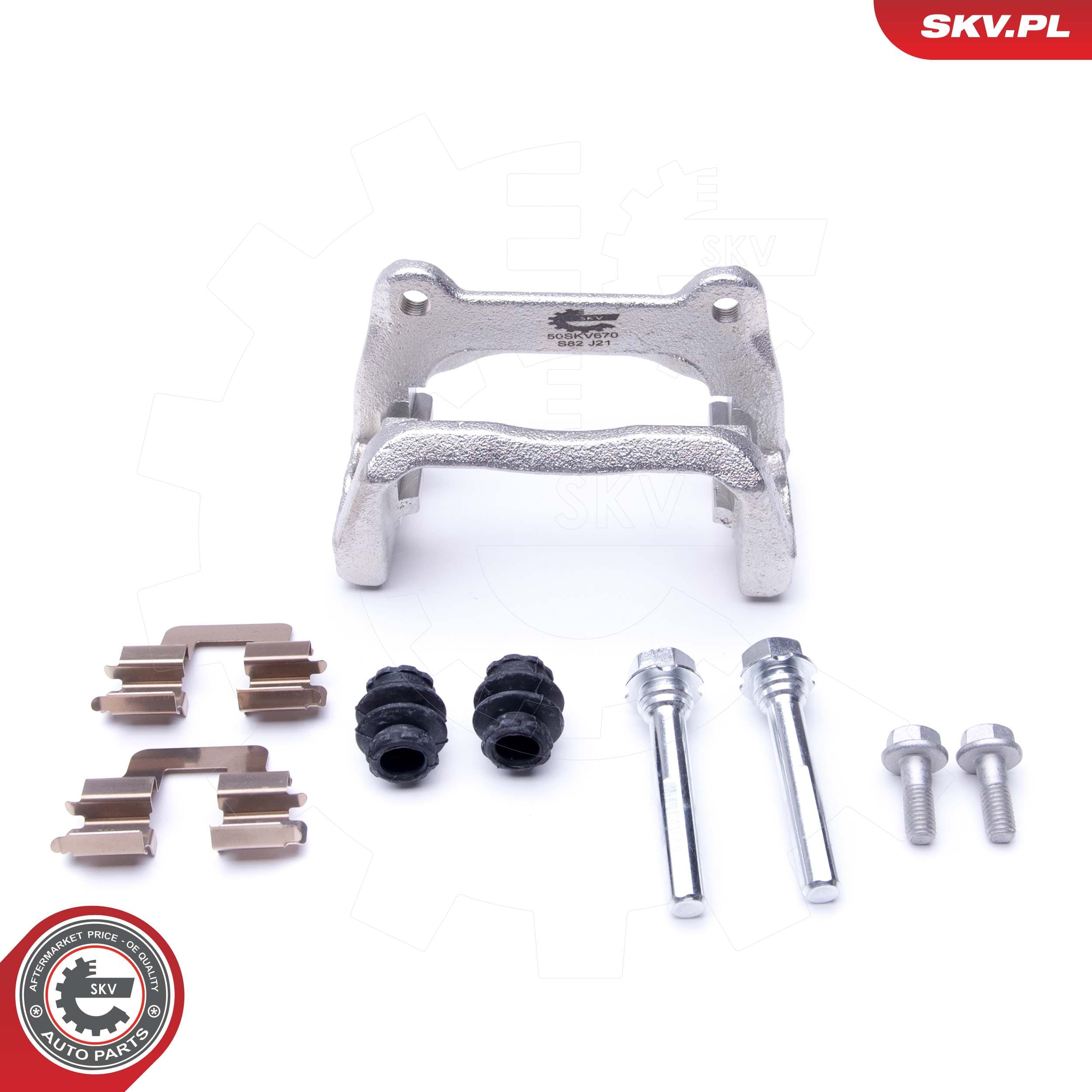 Image of Support, Étrier de Frein ; arrière ; FIAT 500 Panda Punto LANCIA Musa Ypsilon ; 77364595