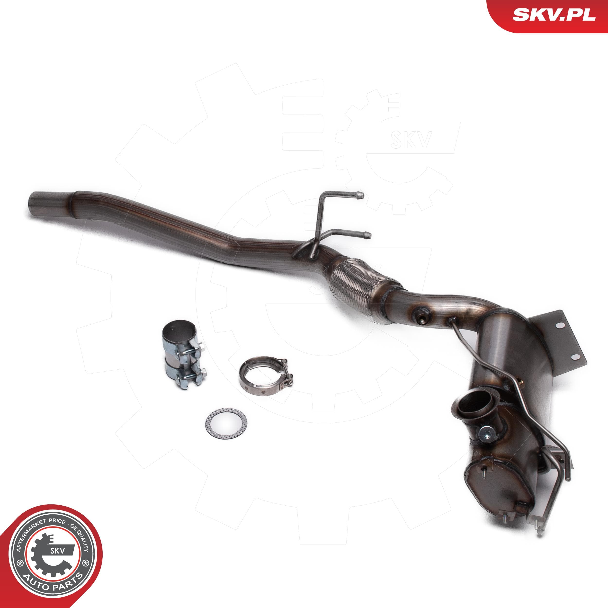 Image of Filtre à particules / à suie, échappement ; AUDI A3 VW Golf VII SEAT Altea Leon SKODA Octavia II ; 1K0254705HX