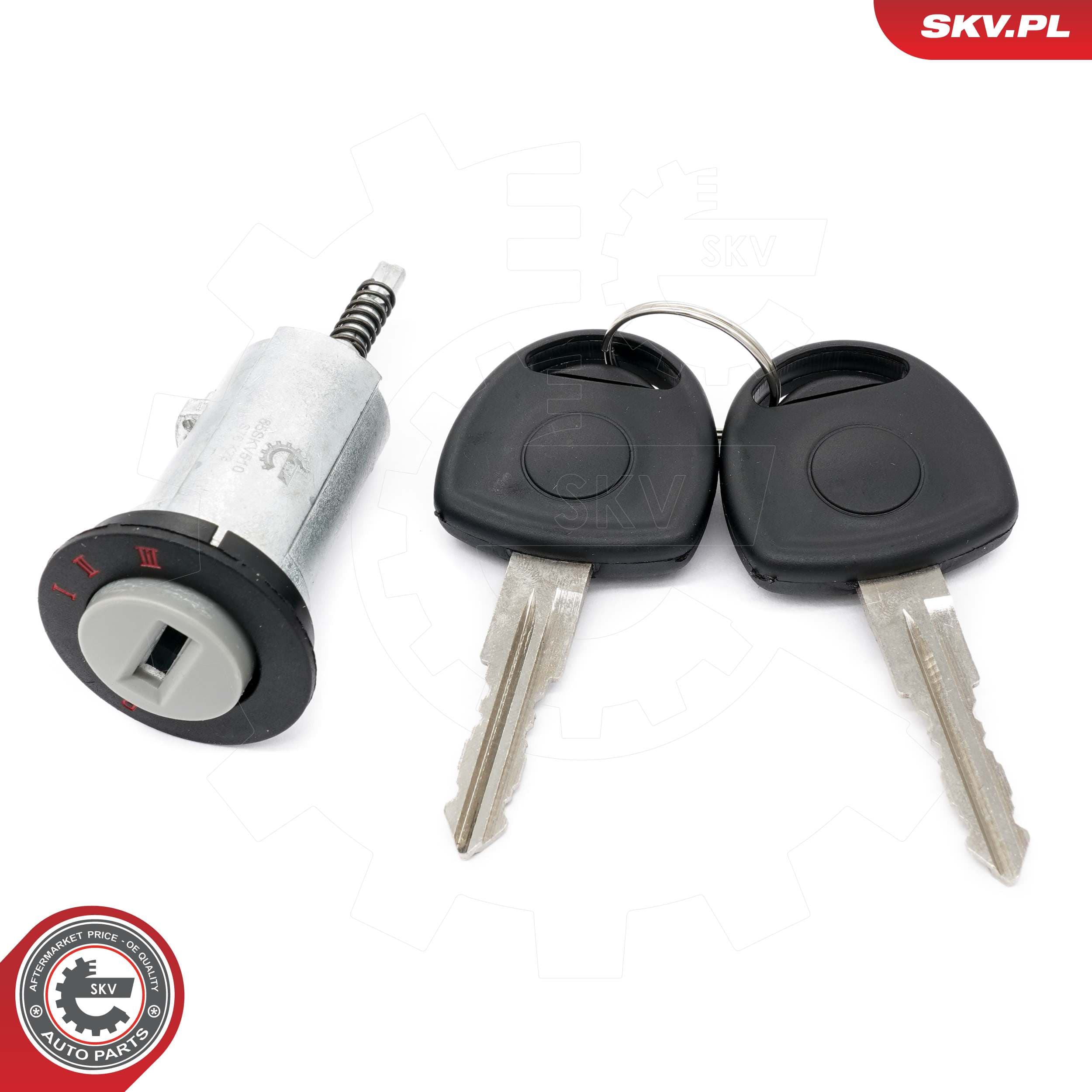 Image of Insertion du commutateur d'allumage ; OPEL Astra F  ; 93172805