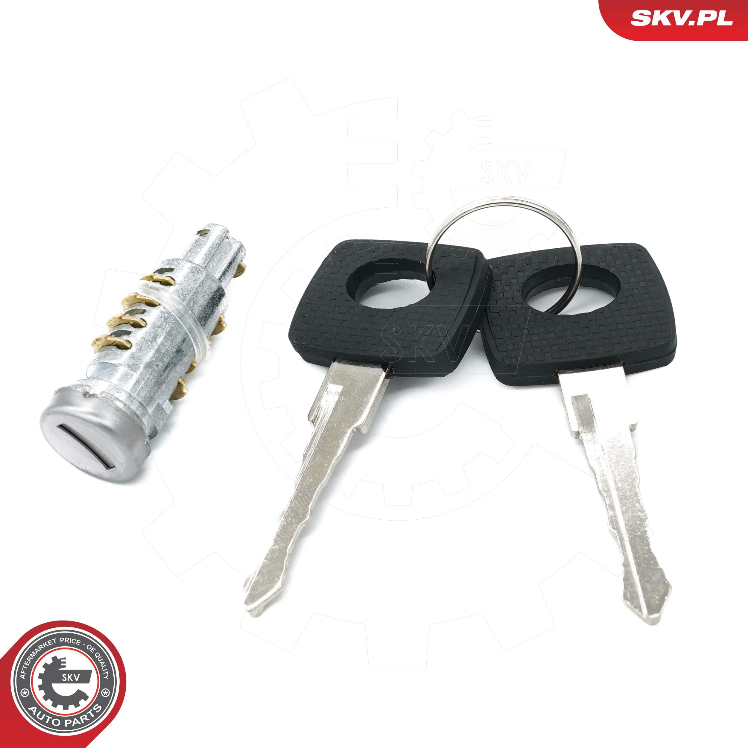 Image of Insert de serrure de porte ; AUDI A6 A8 BMW 5 MERCEDES  E VW LTE RENAULT Master  ; 6707600205
