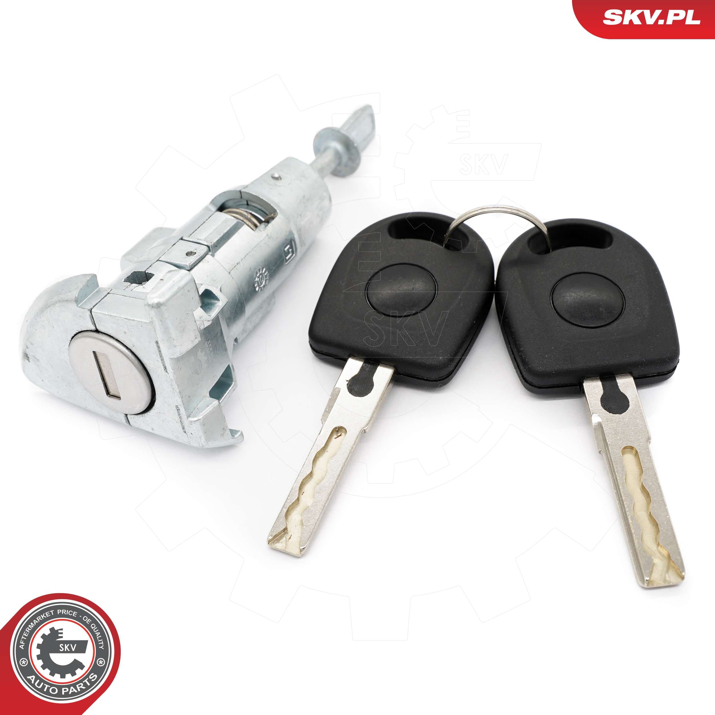 Image of Insert de serrure de porte ; VW Passat  ; 3C0837167B