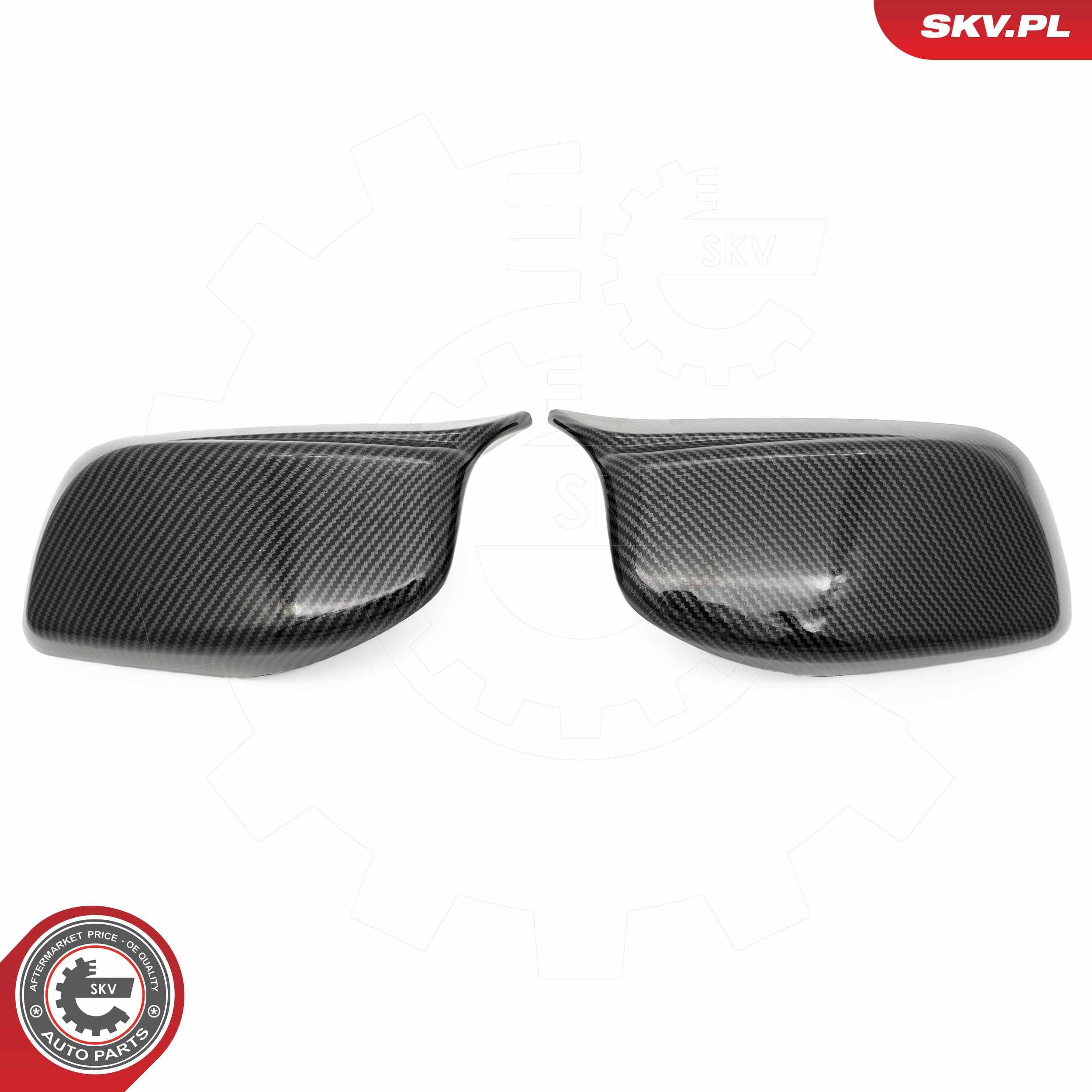 Image of Boîtier du miroir ; BMW 5 (E60, 2004-2007) ; 51167078360