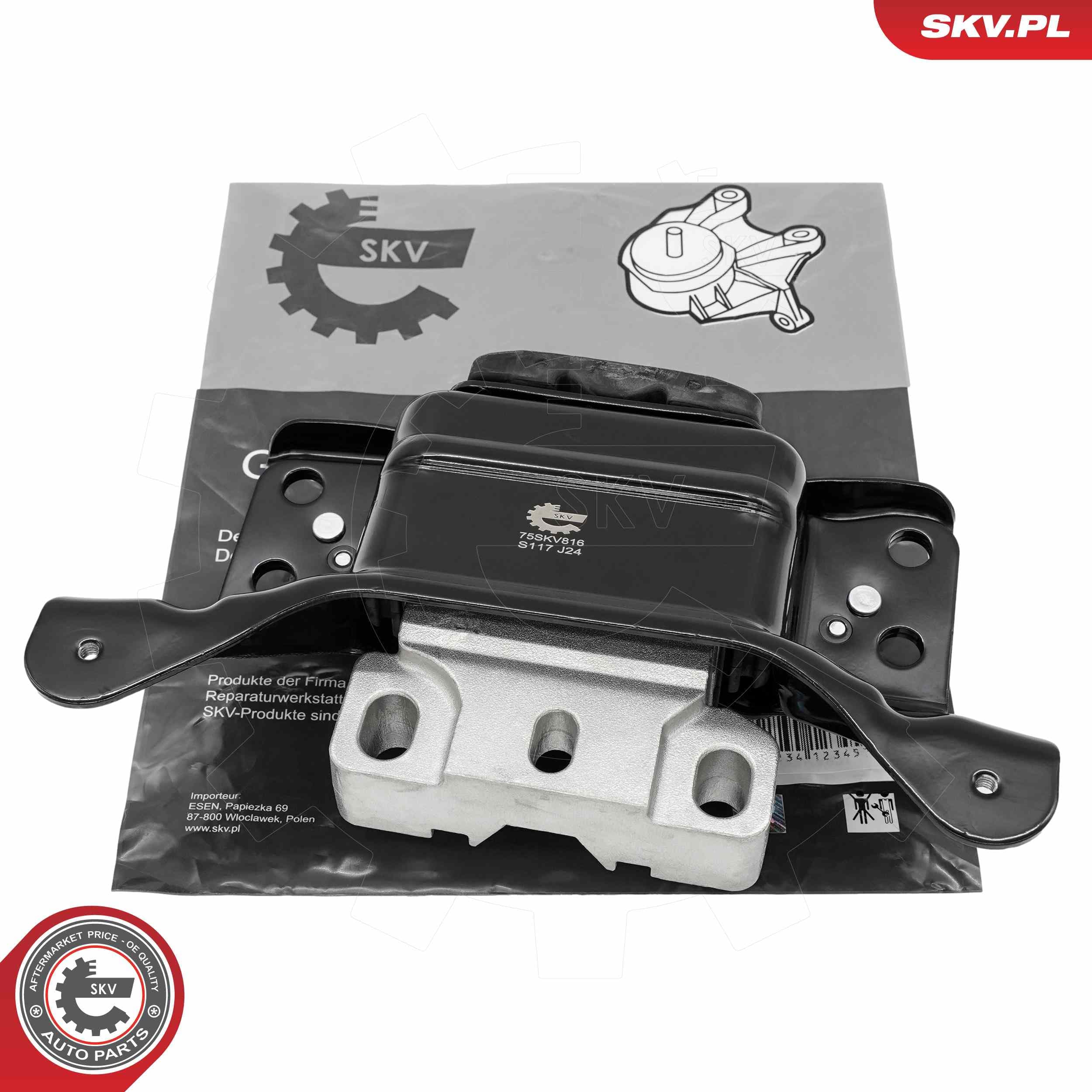 Image of Support de transmission ; AUDI A3 Q2 TT SEAT Ateca Leon Toledo IV SKODA Superb II Octavia III IV Karoq VW Caddy IV Golf ; 5Q0199555BG