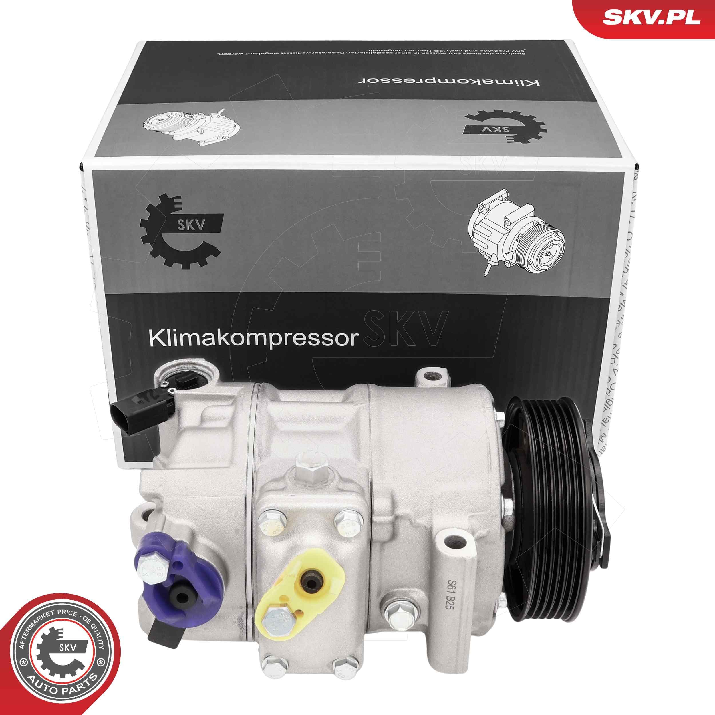 Image of Compresseur de climatisation ; AUDI A3 SEAT Alhambra Altea XL SKODA Octavia II ; PXE16-8680P