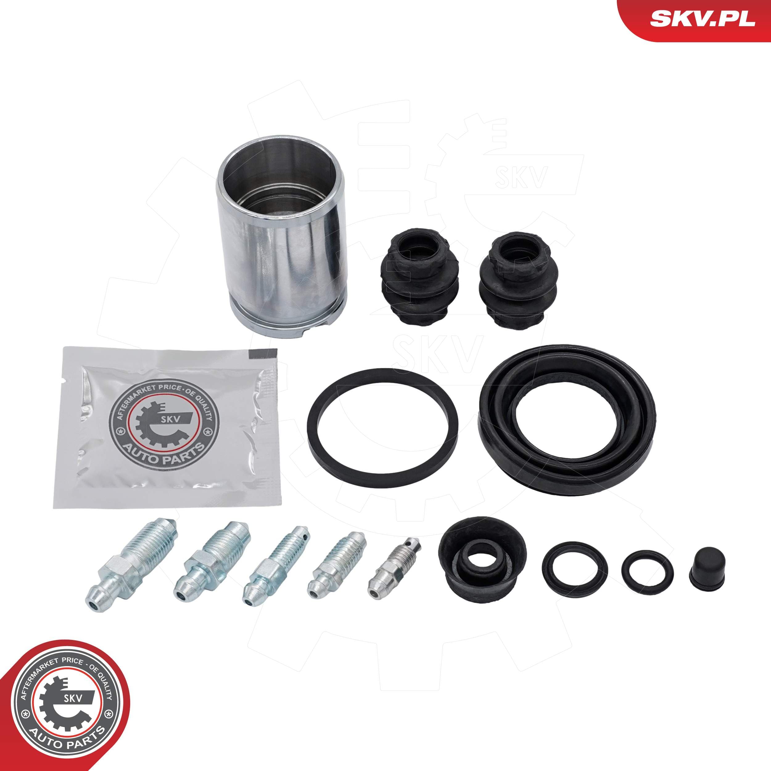 Image of Kit de réparation d'étrier de frein ; ALFA ROMEO AUDI BMW CITROEN FIAT FORD OPEL PEUGEOT RENAULT SKODA VOLVO VW ; 1J0615423 ; D4846C