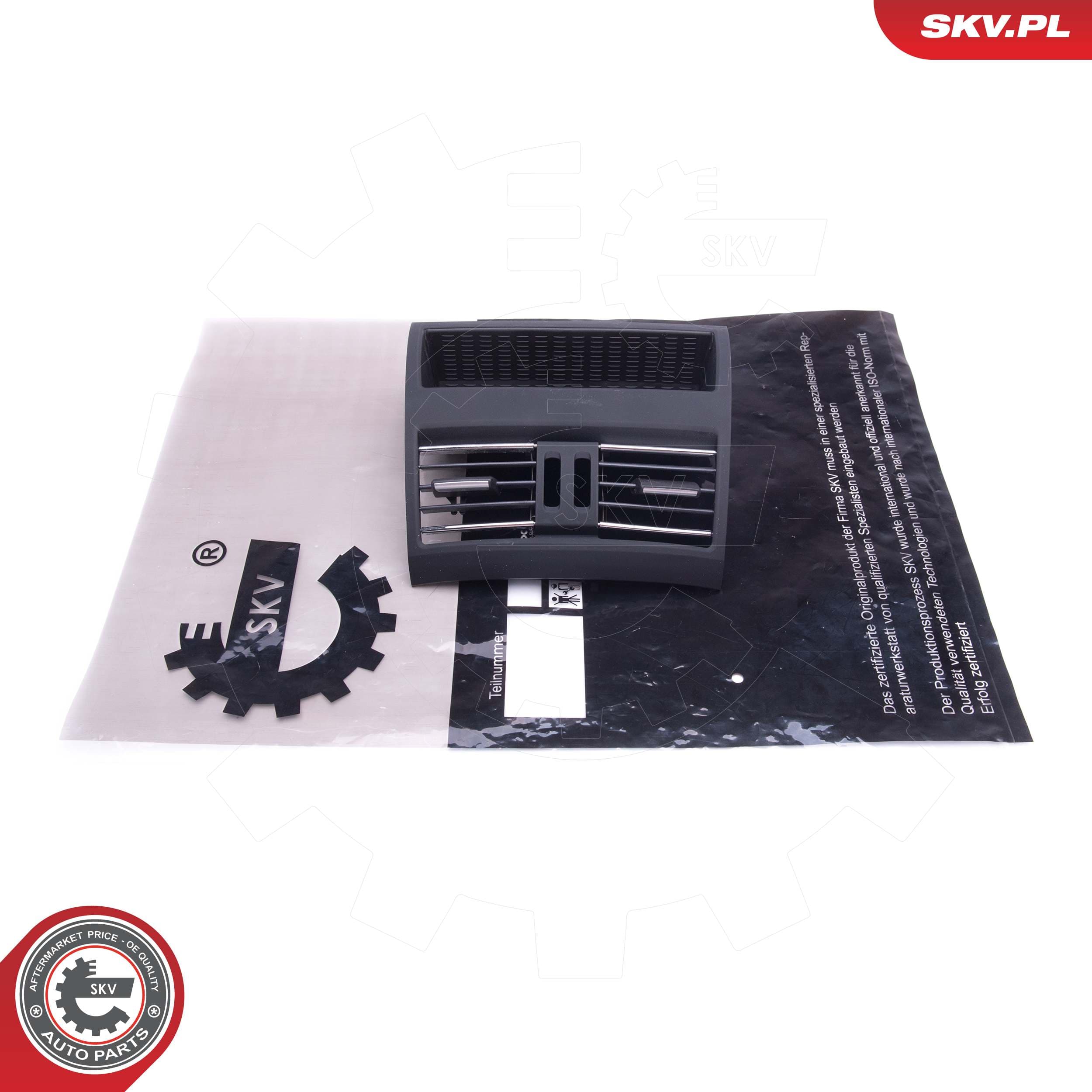 Image of Couvercle de grille de climatisation de voiture ; BMW 5 (F10, F11) ; 64229172167