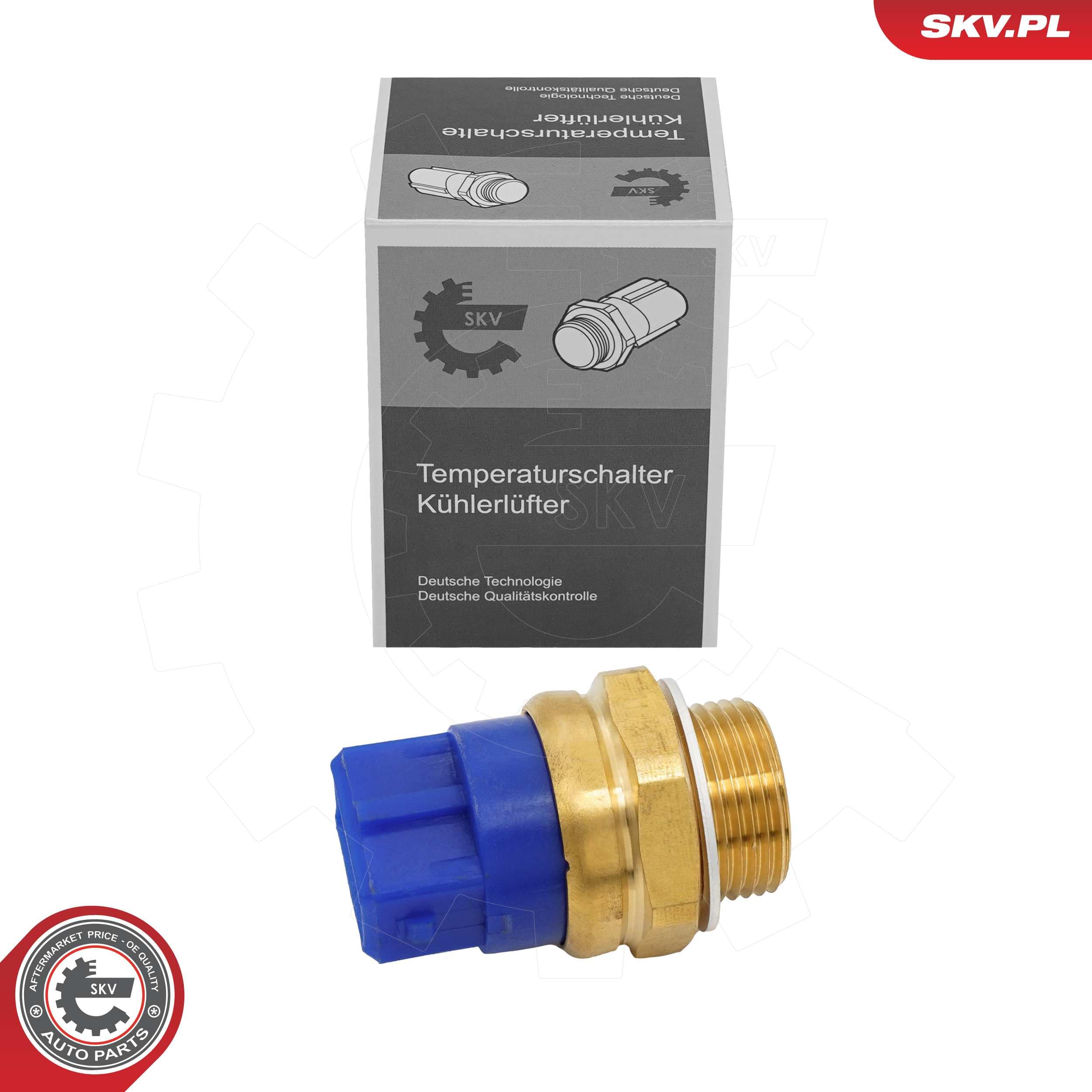 Image of Interrupteur du ventilateur du radiateur ; CITROEN Berlingo Xsara Picasso FIAT Scudo Ulysse LANCIA Zeta PEUGEOT 106 205 206 306 309 405 ; 1264.26