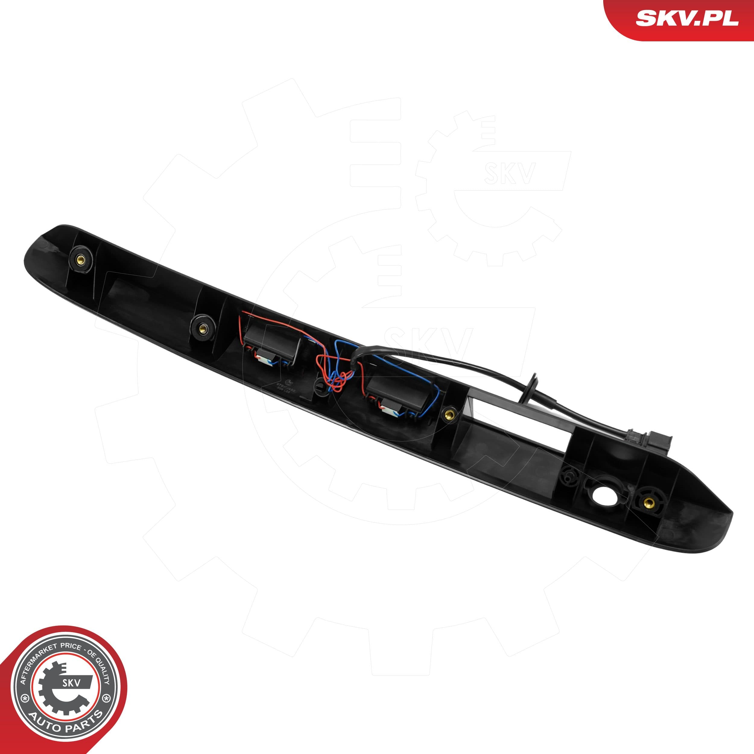 Image of Bande lumineuse de plaque d'immatriculation ; VW Caddy III IV ; 2K5827574S9B9