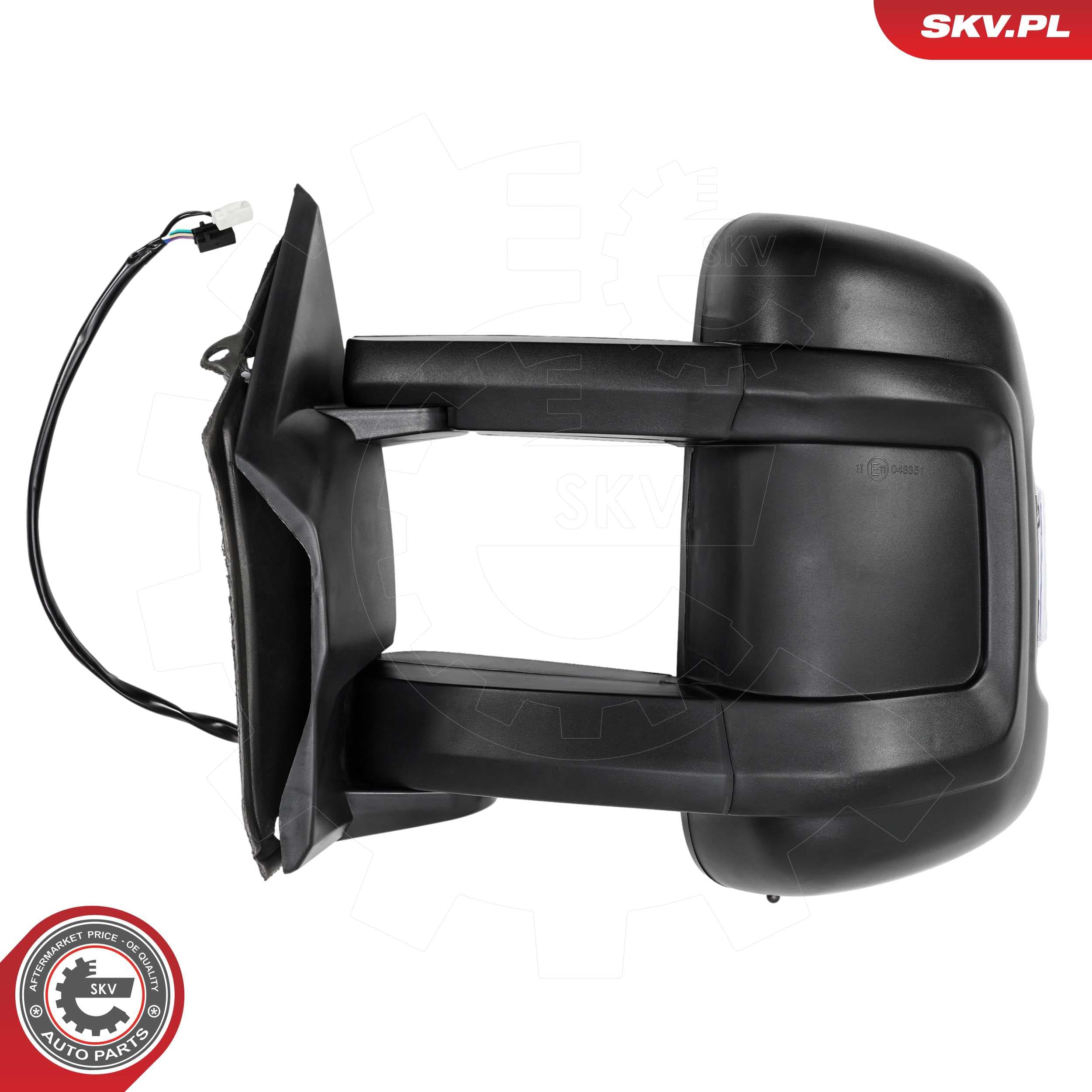 Image of Miroir extérieur  ; CITROEN Jumper II FIAT Ducato PEUGEOT Boxer ; 1613694380