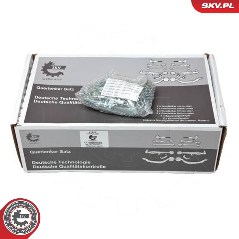 Image of Rameno zavěšení kol - kit; AUDI A4 A6 Passat B5 B6; 4B3498998S1; 13 položek