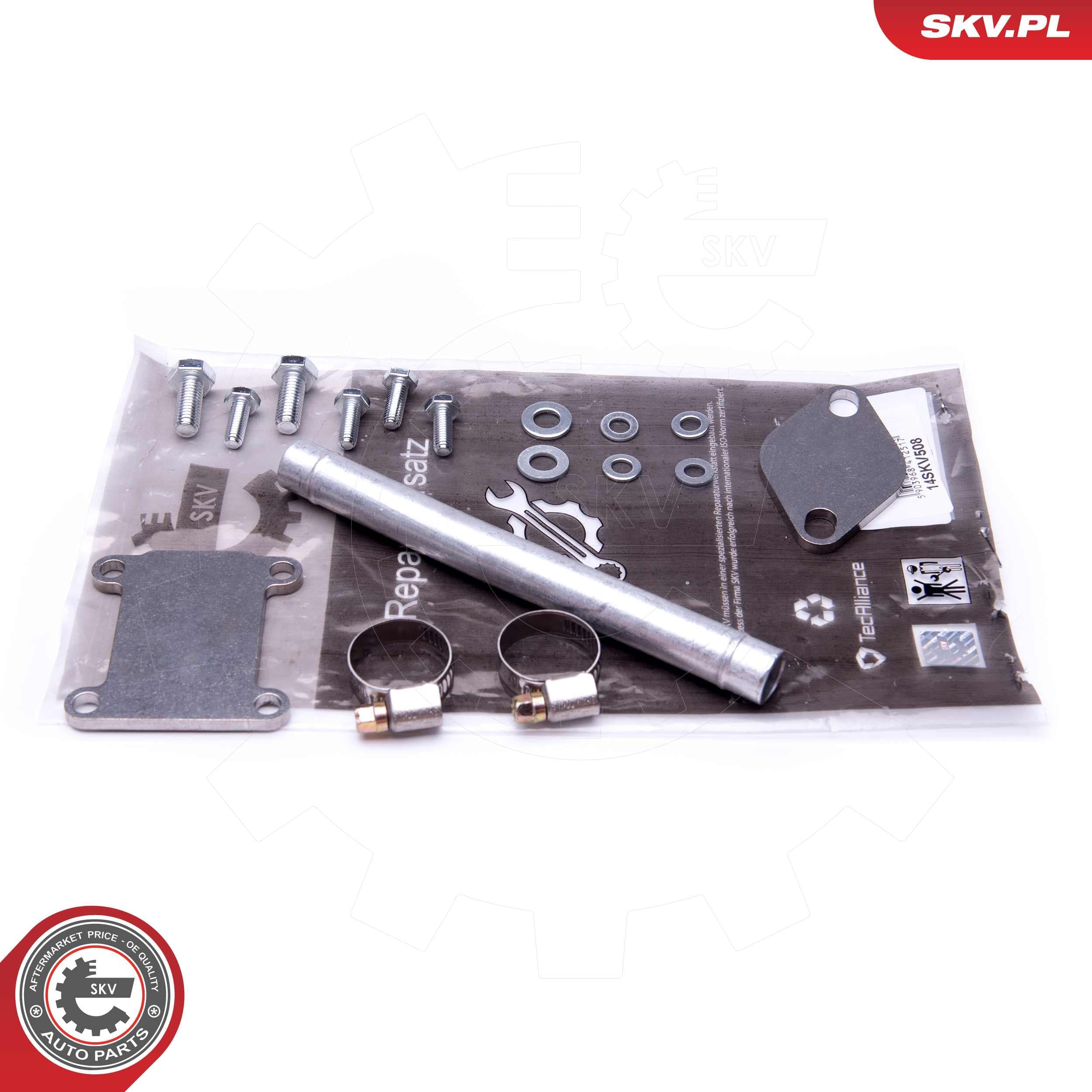 Image of EGR repair kit ; ALFA ROMEO 147 156 159 166 FIAT Croma Stilo OPEL Astra H Vectra C Zafira B