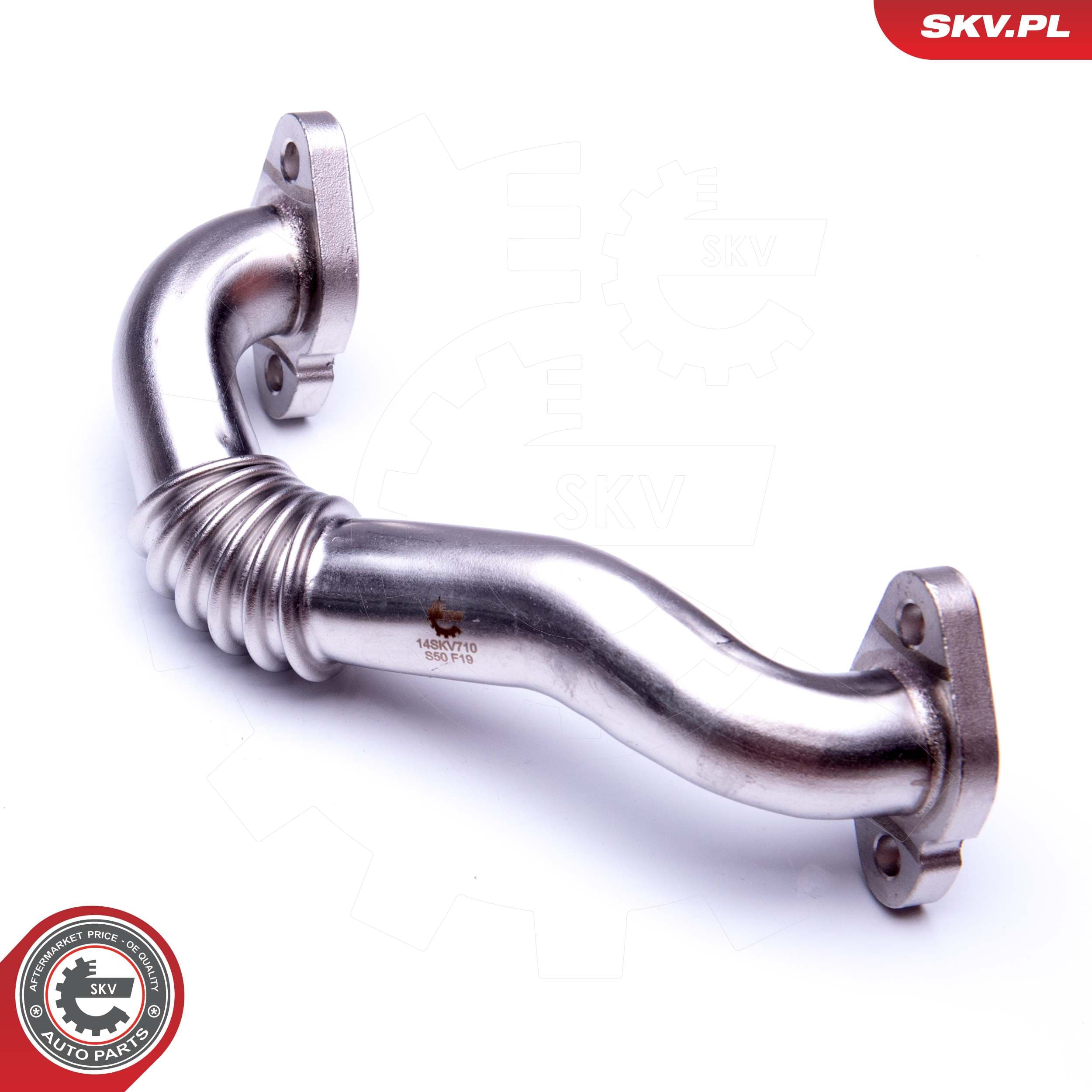 Image of Trubka spojovací k EGR ventilu ; AUDI SEAT SKODA VW ; 03L131521Q
