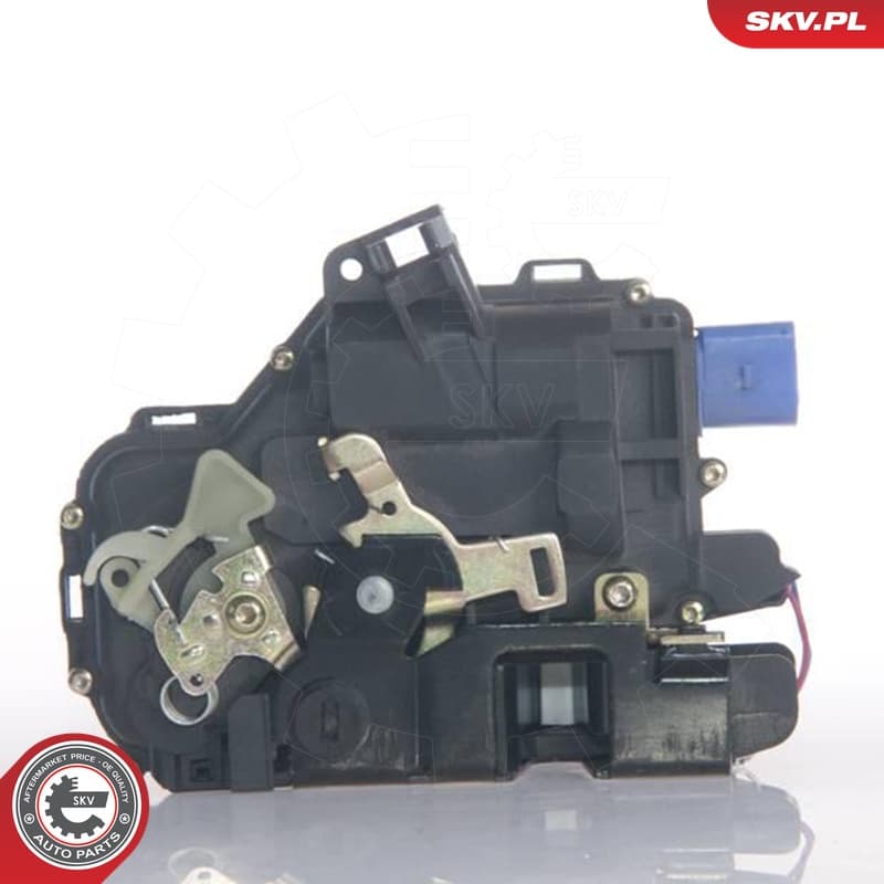 Image of Door lock ; rear left ; VW Polo Lupo Transporter SKODA Fabia SEAT Ibiza ; 3B4839015AG