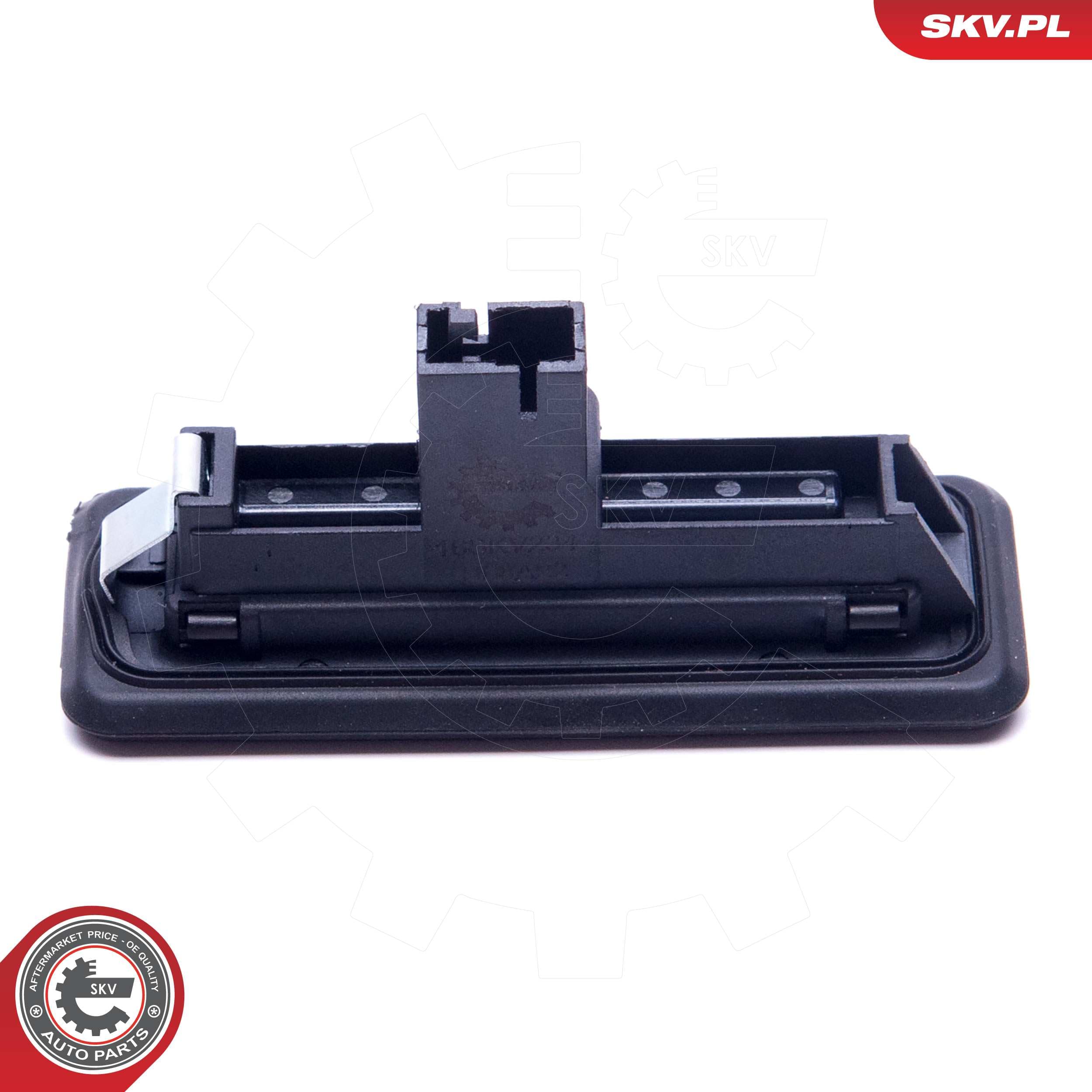 Image of Tailgate button ;  ; SKODA Fabia II III Octavia III Rapid Roomster Superb II Yeti ; 5E0827566