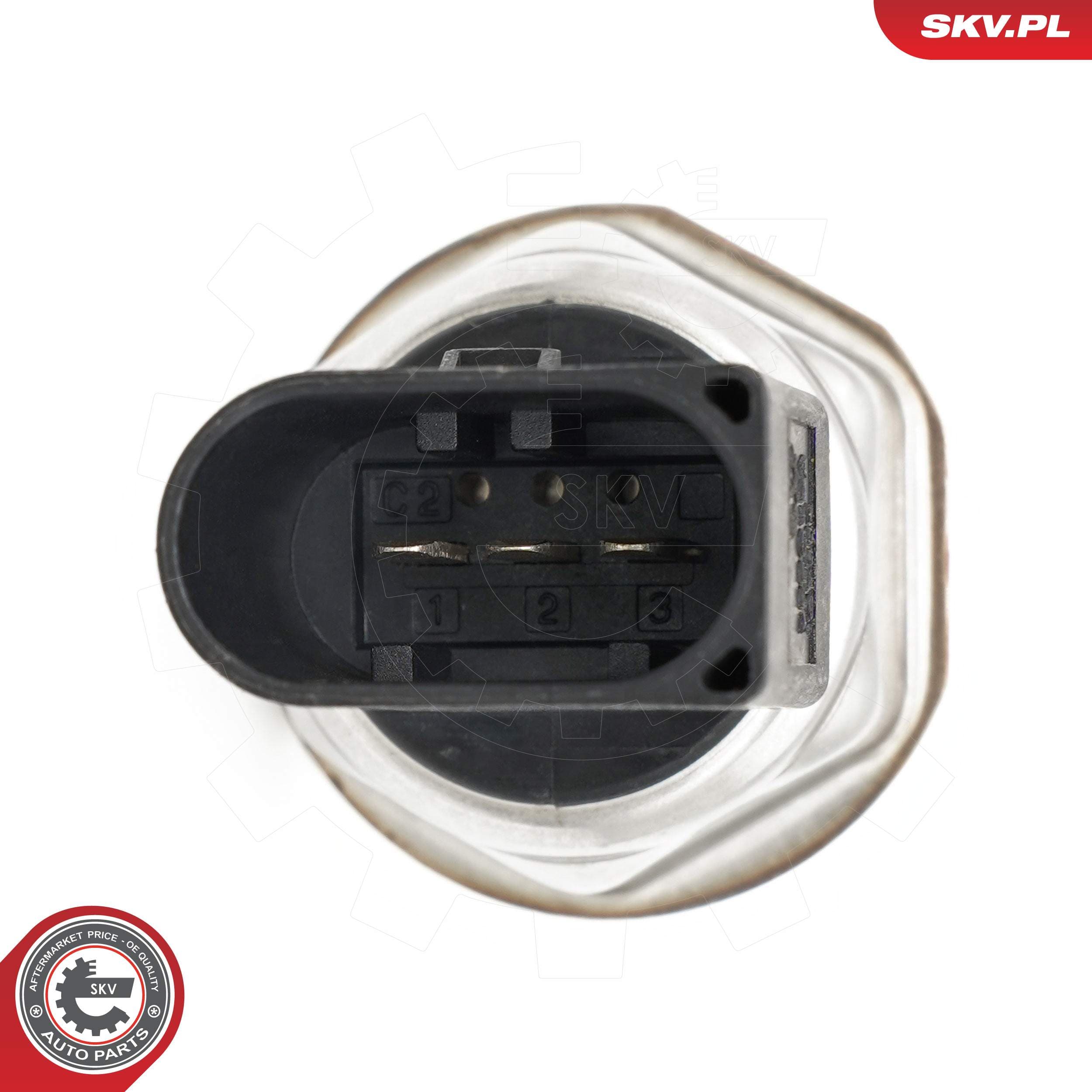 Image of Sensor de presion de combustible ; AUDI A3 A4 A5 A6 A7 A8 Q5 Q7 SEAT Leon VW Caddy Golf VII Tiguan ; 06K906051A