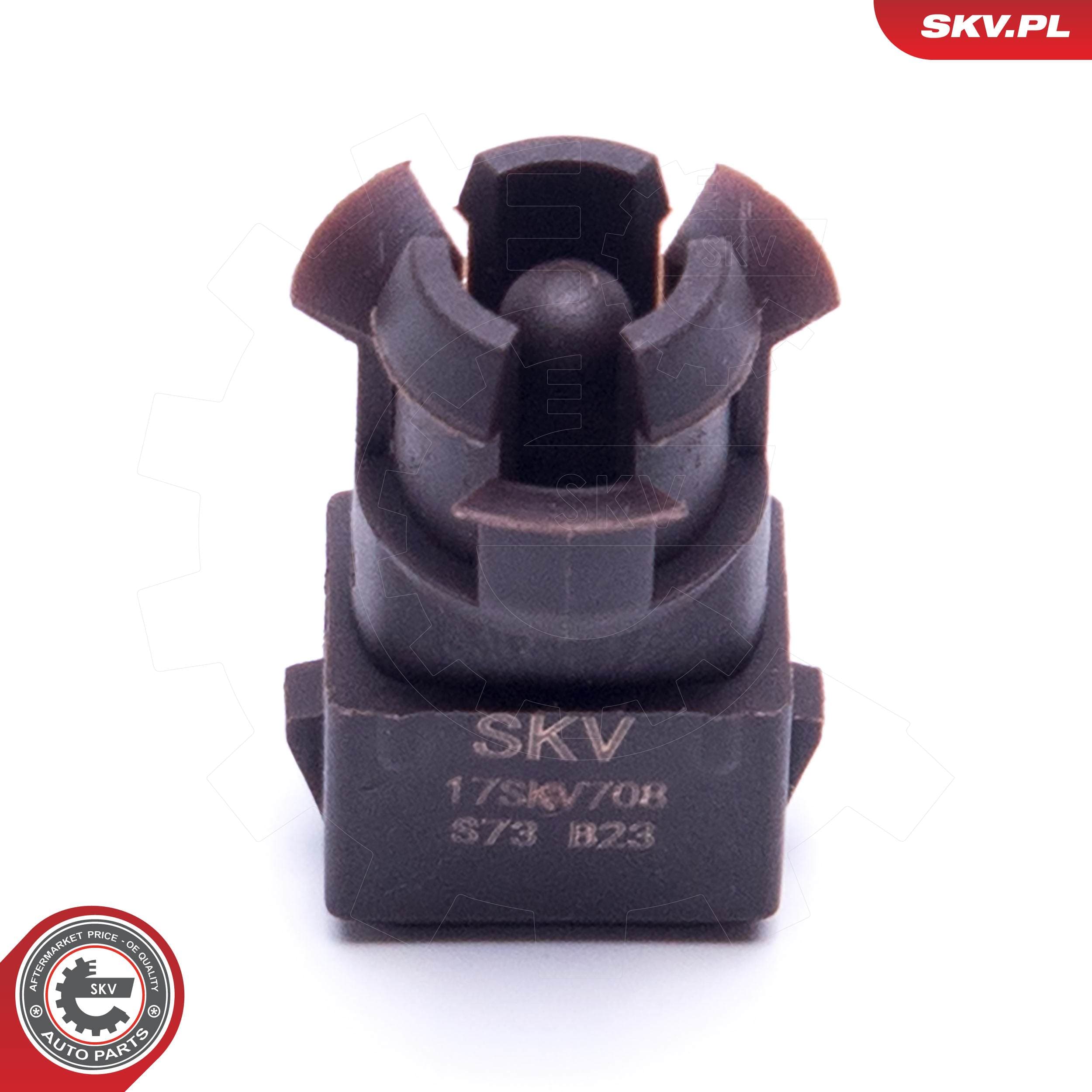 Image of Senzor de temperatură exterioară ; AUDI SEAT SKODA VW ; 2 PIN ; 1J0919379