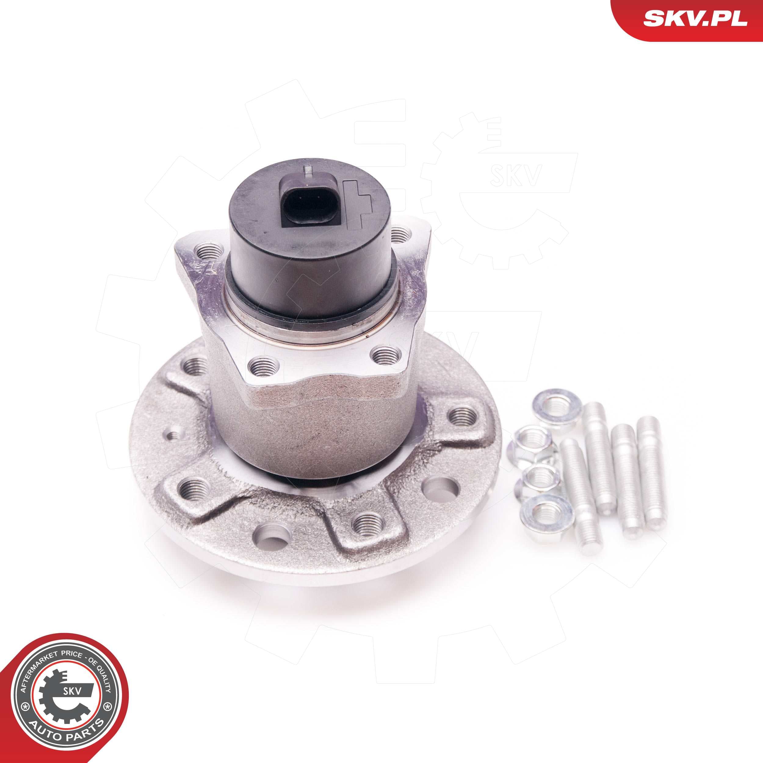 Image of Náboj kola s ložiskem ; zadní ; OPEL Astra Meriva Vectra Zafira SAAB 9-3 9-5 900 ; 1604002