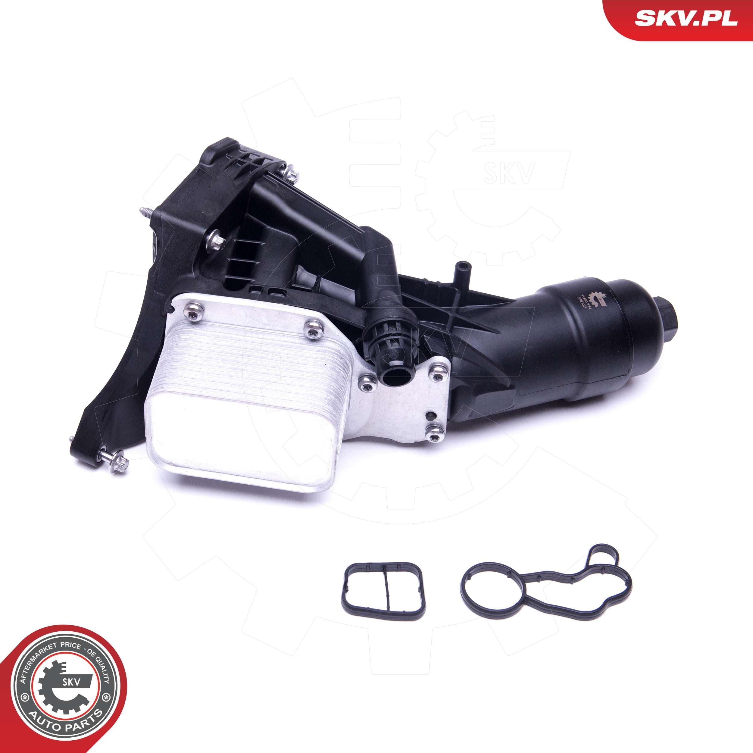 Image of  Oil Cooler, Engine Oil ; BMW 1 2 3 4 5 7 X3 X4 X5 ; 11428596283