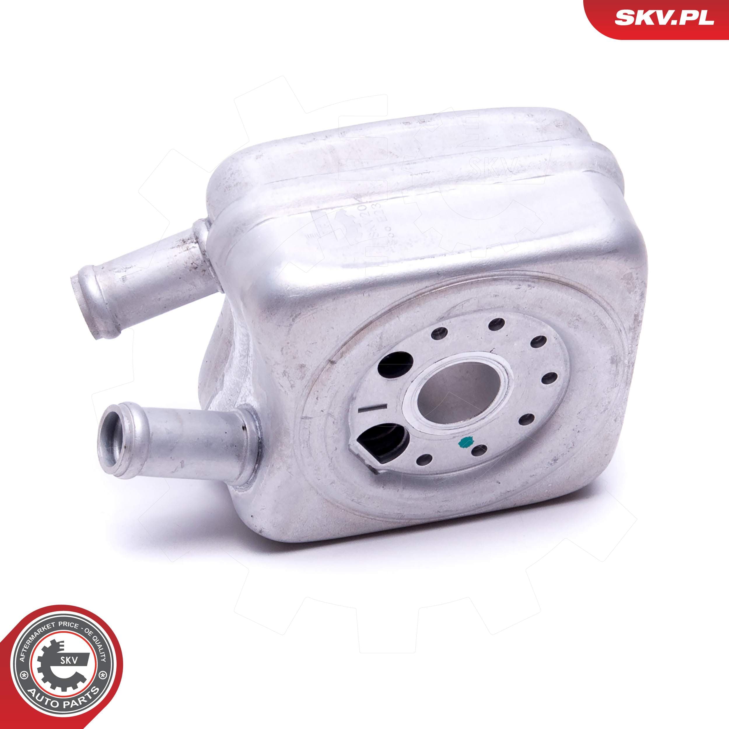 Image of  Oil Cooler, Engine Oil ; AUDI VW SEAT SKODA ; 078117021A