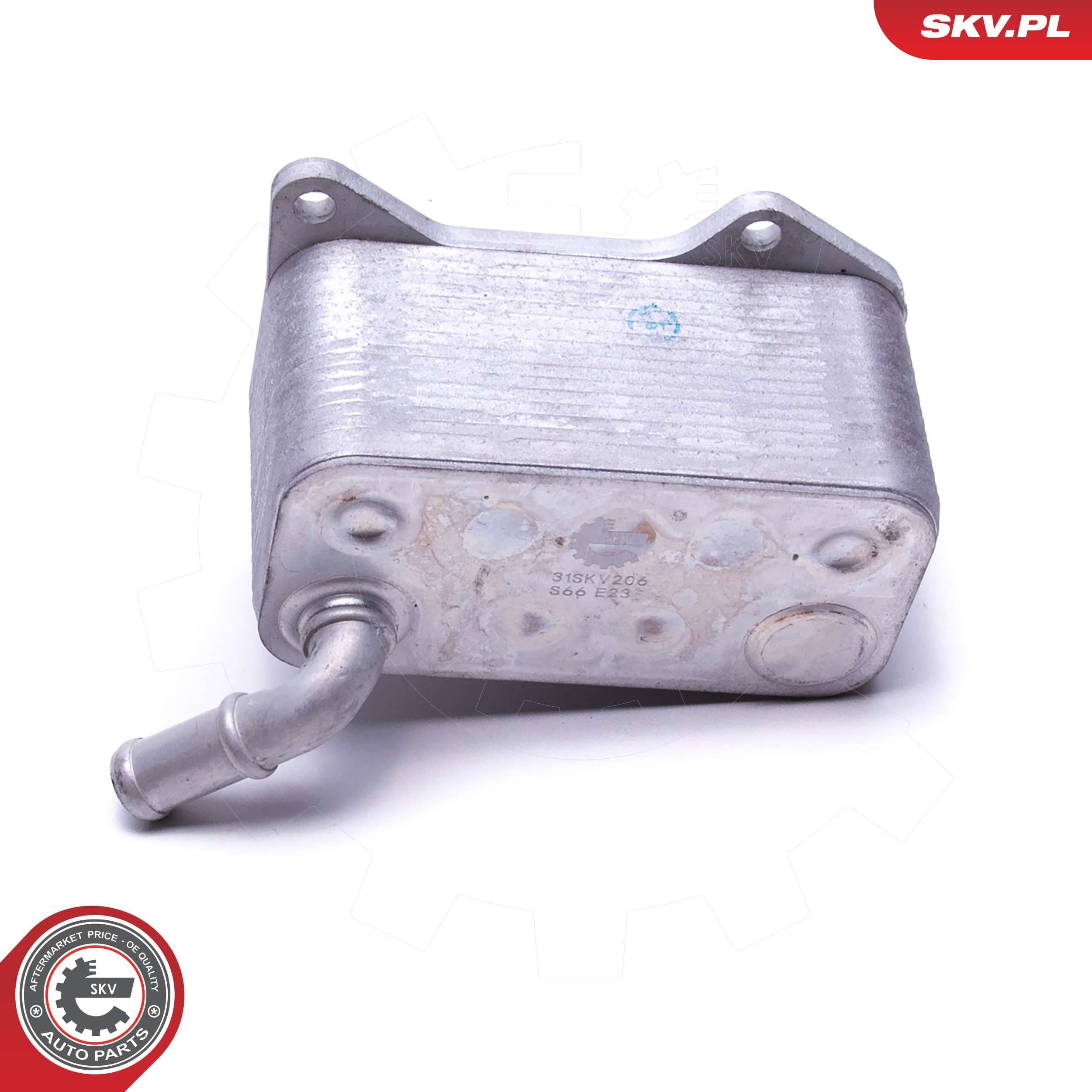 Image of  Oil Cooler, Engine Oil ; AUDI VW SEAT SKODA ; 06D117021C