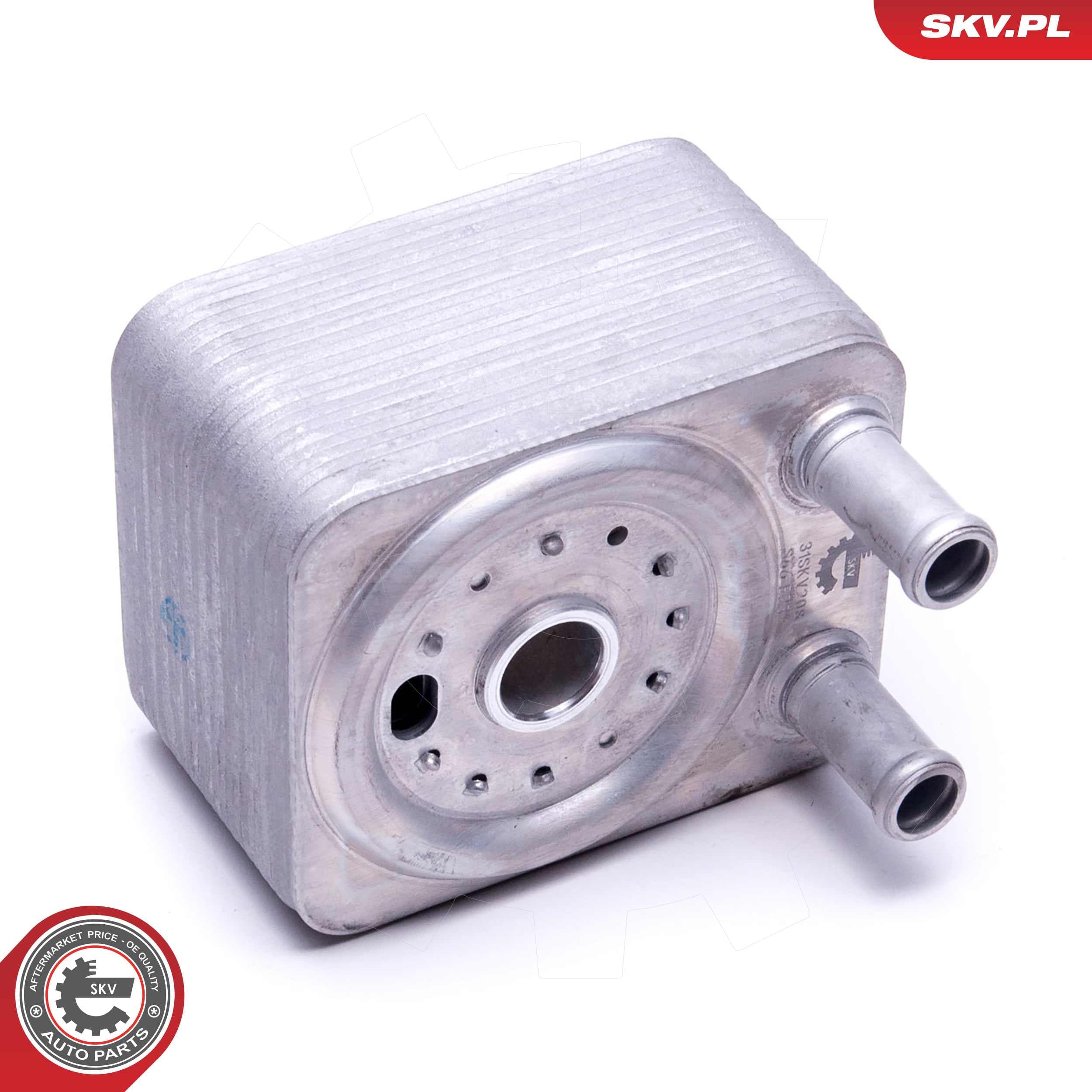 Image of  Oil Cooler, Engine Oil ; AUDI VW SEAT SKODA ; 038117021B