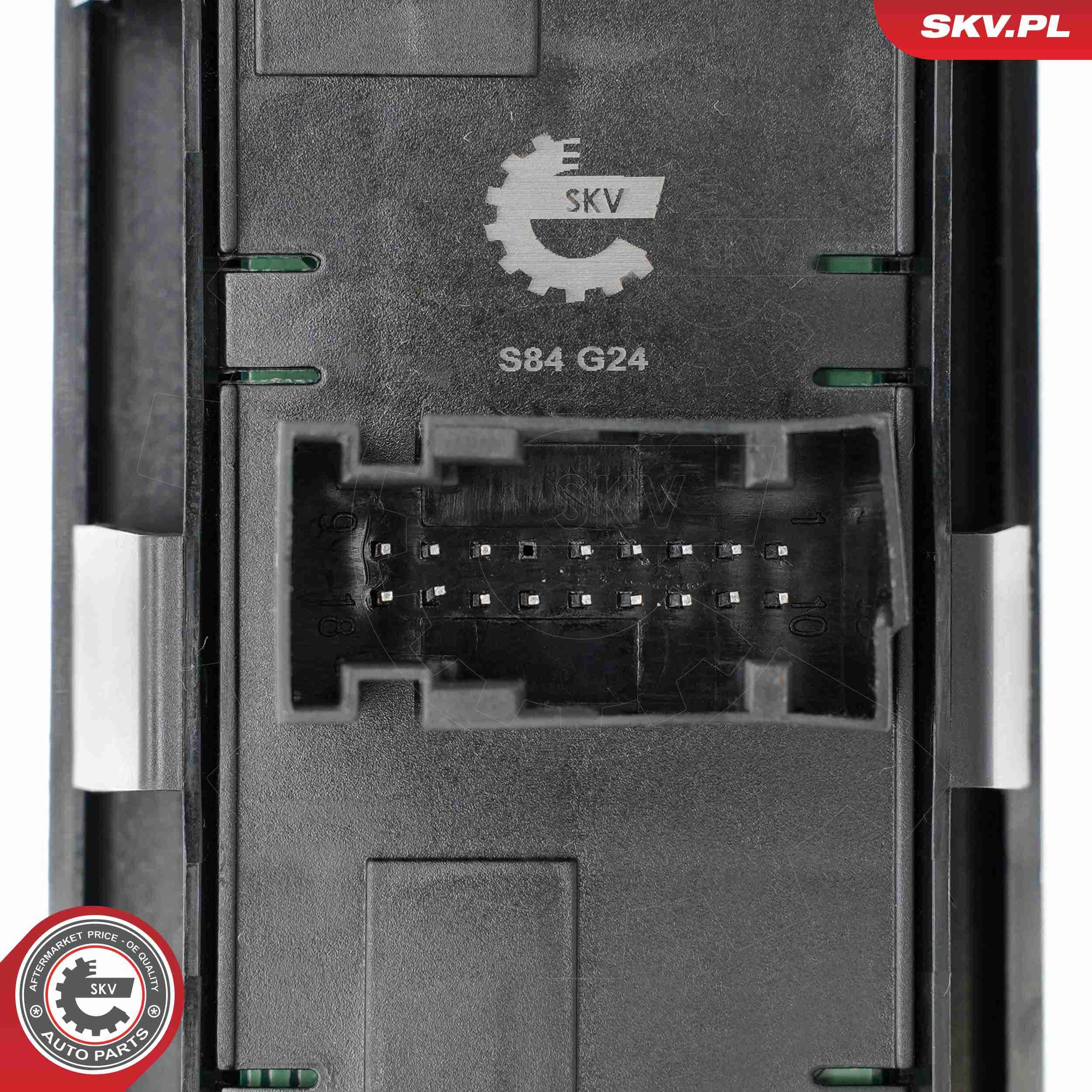 Image of Electric car window control ; PEUGEOT 207 ; 6554.EH