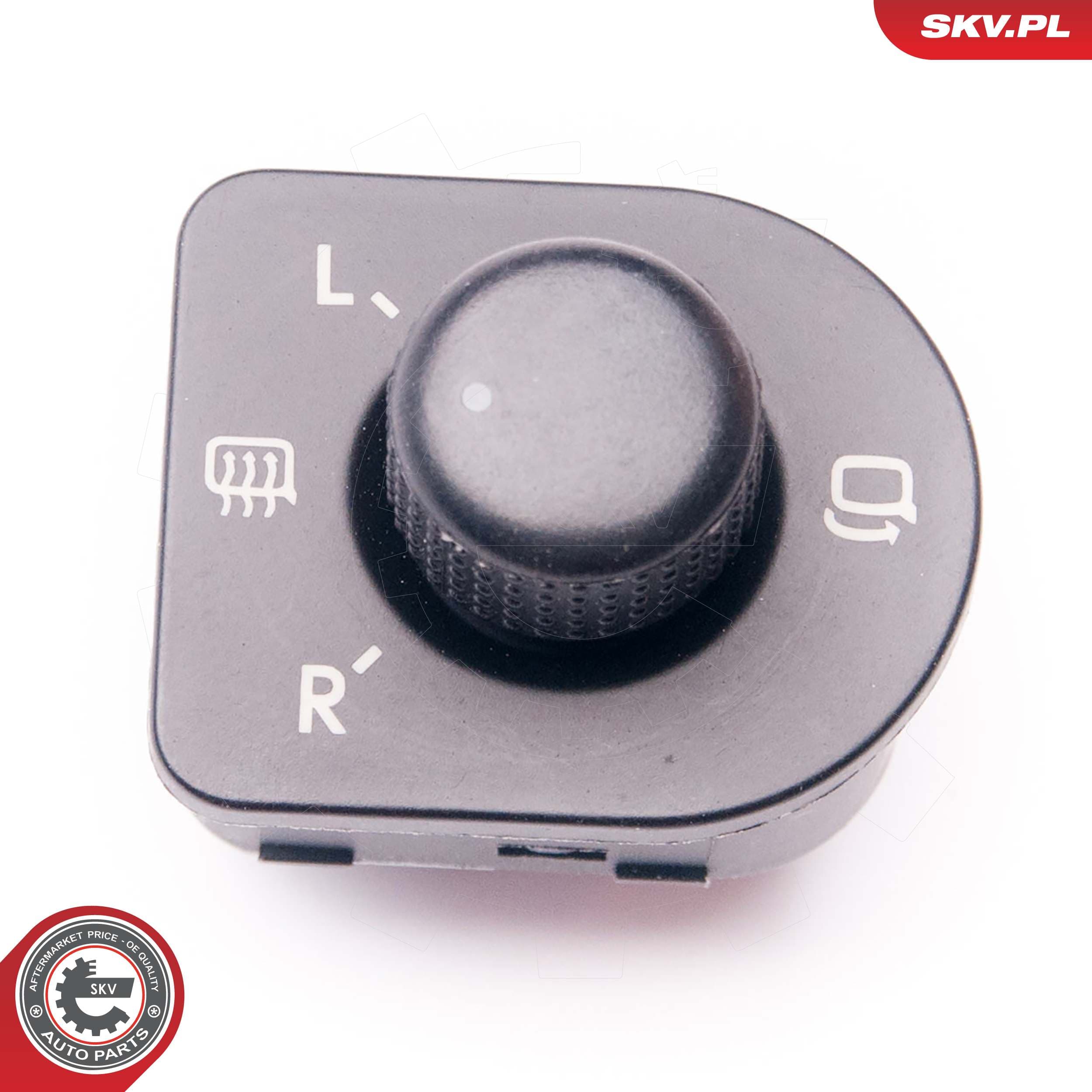 Image of Commande, ajustage du miroir ; VW Bora Golf IV New Beetle ; 1J1959565E
