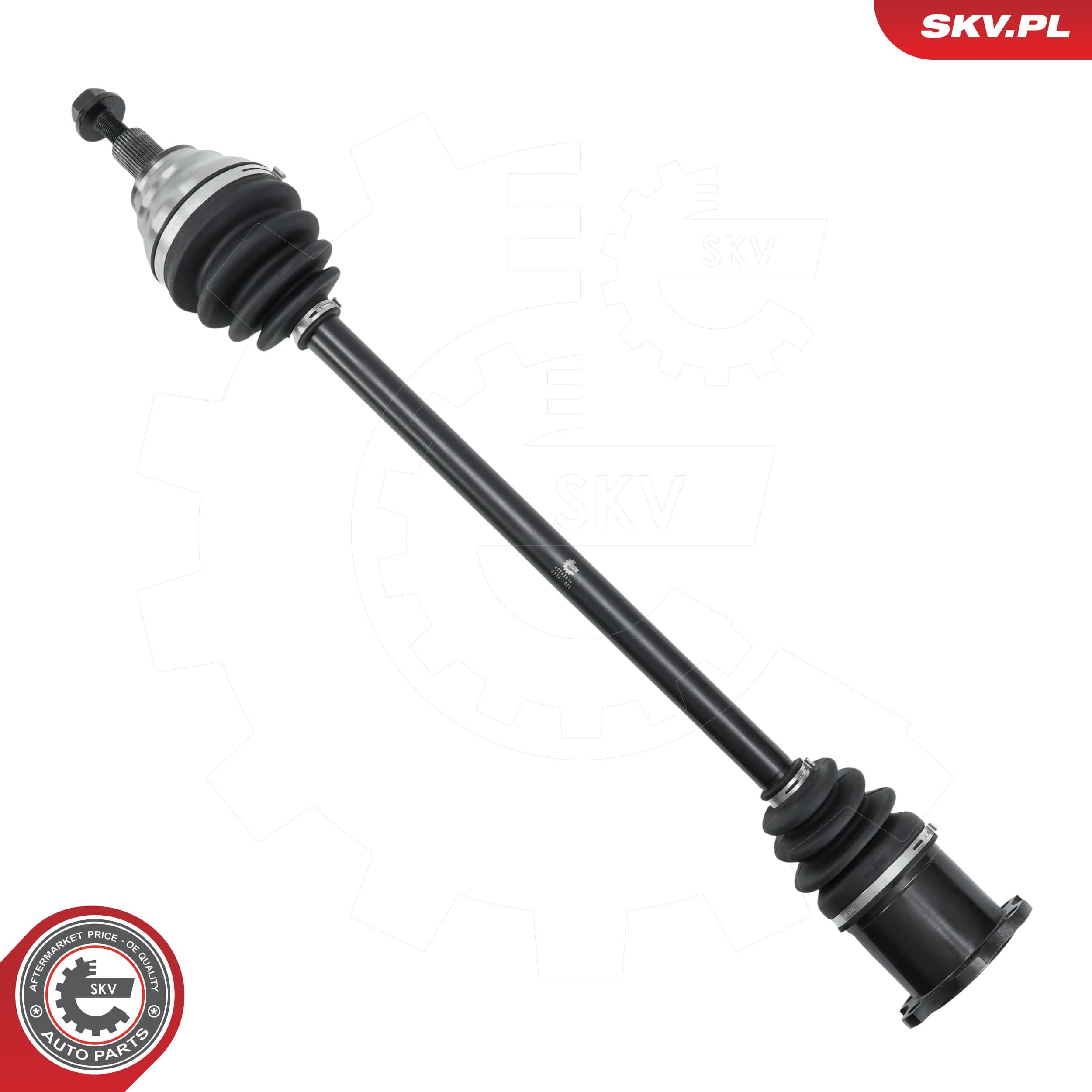 Image of Drive shaft ; AUDI A3 SEAT Altea Leon Toledo SKODA Octavia II Superb II VW Caddy Golf Jetta Passat ; 1K0407272ER
