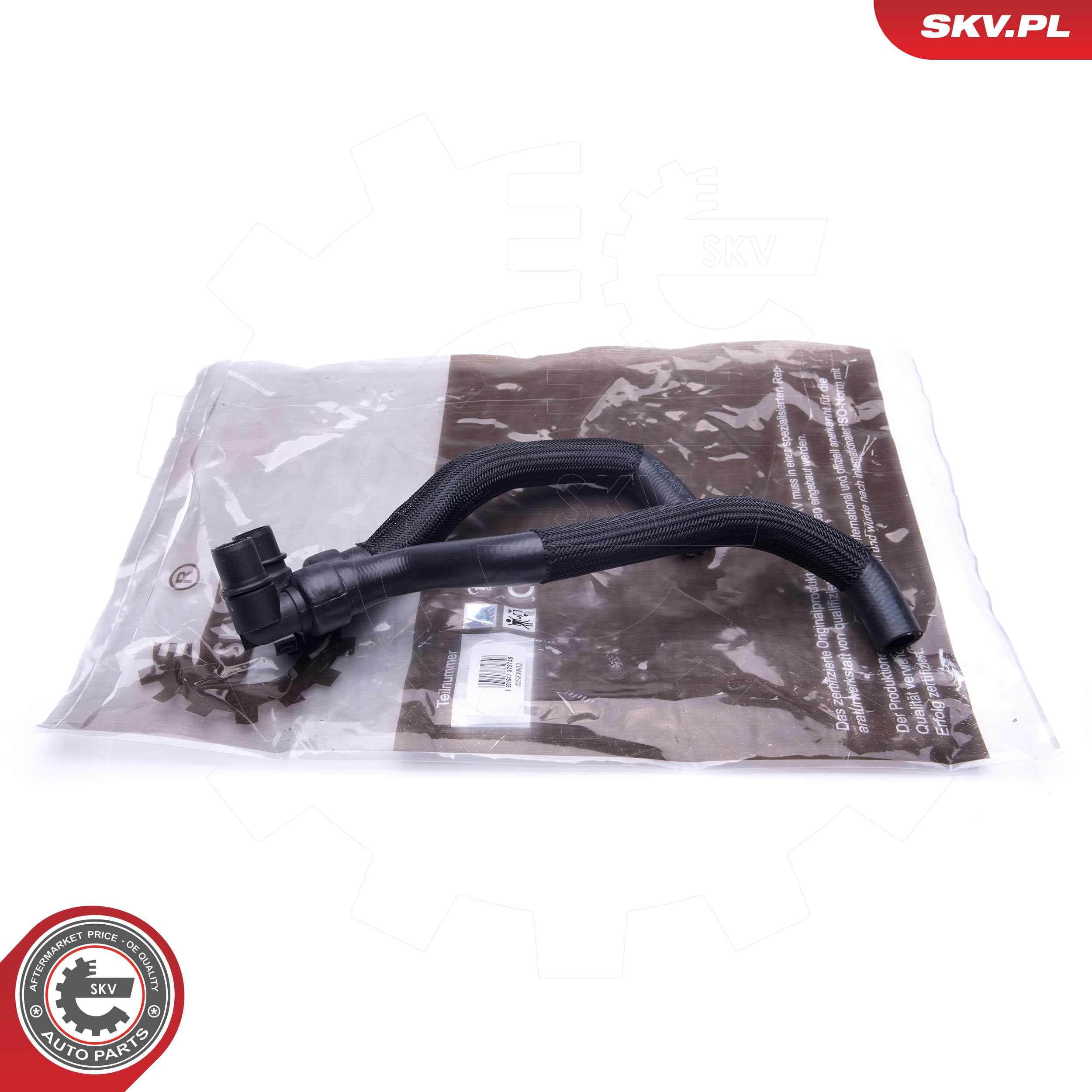 Image of Tubería de radiador ; CITROEN Berlingo Xsara 2.0 hdi PEUGEOT Partner 2.0 hdi  ; 6466.65