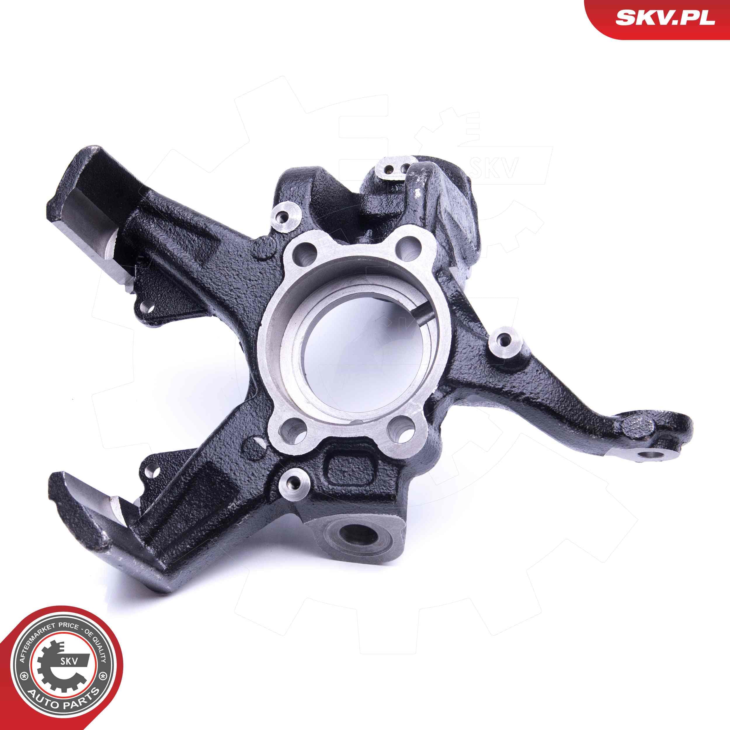 Image of Кулак поворотный ; левый ; AUDI A3 SEAT Altea Leon Toledo III SKODA Octavia II VW Caddy III Golf V VI ; 1K0407255P