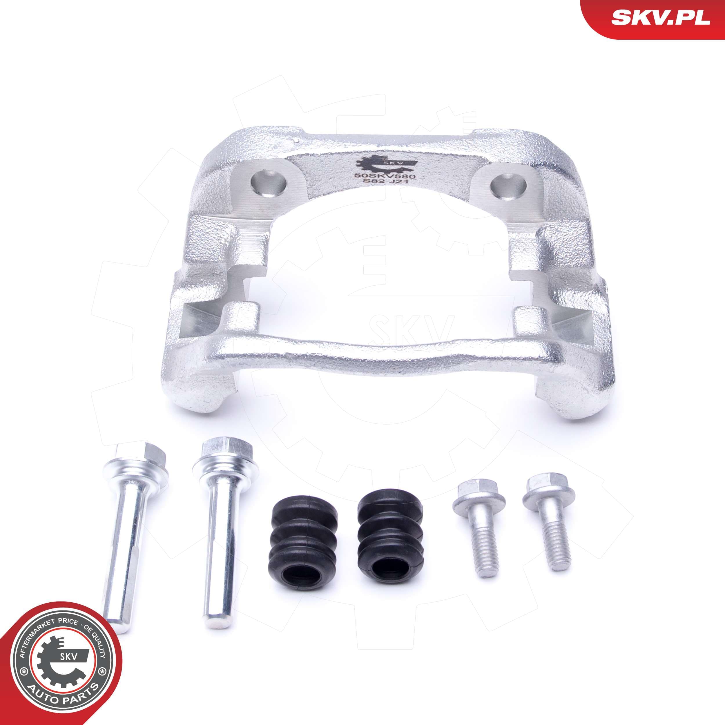 Image of Brake caliper carrier ; front ; DACIA Logan Sandero I II RENAULT Clio I II Megane I Thalia I II Twingo I ; 7701040965