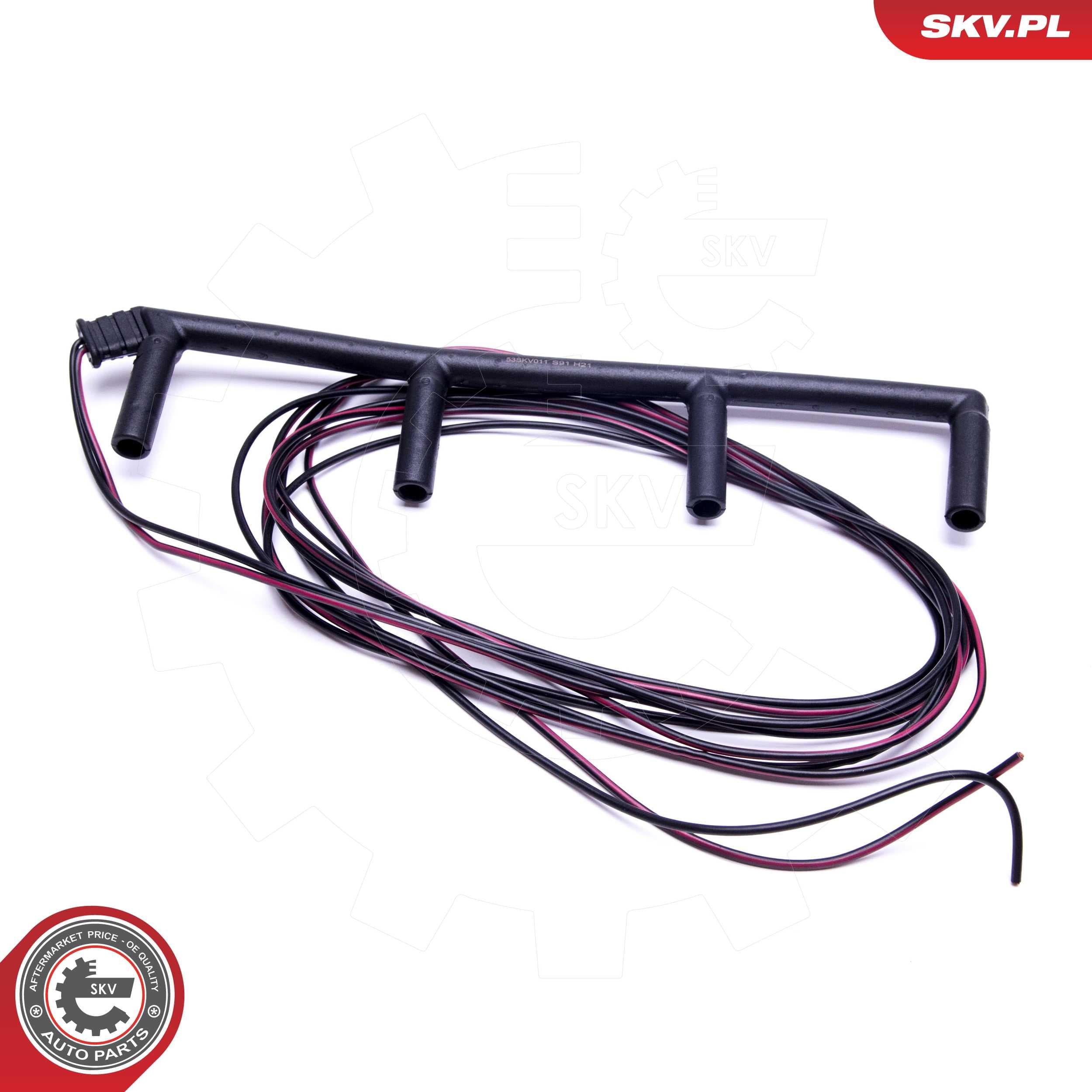 Image of Arnés de cableado de bujía incandescente ; AUDI SEAT SKODA VW ; 1.9 2.0 diesel ; 038971782B