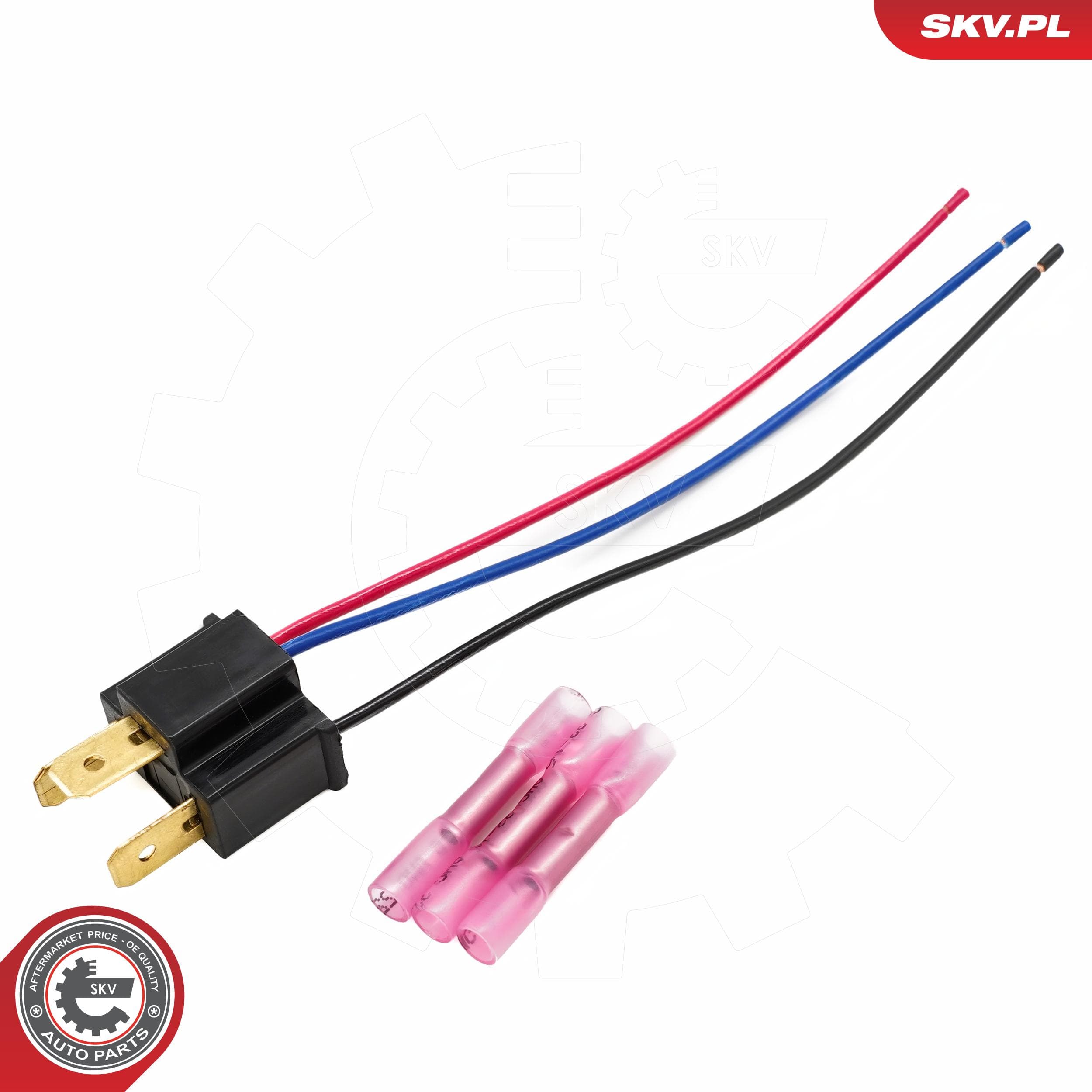Image of Kit de reparación de faros antiniebla ; H4 / H4 LED ; 