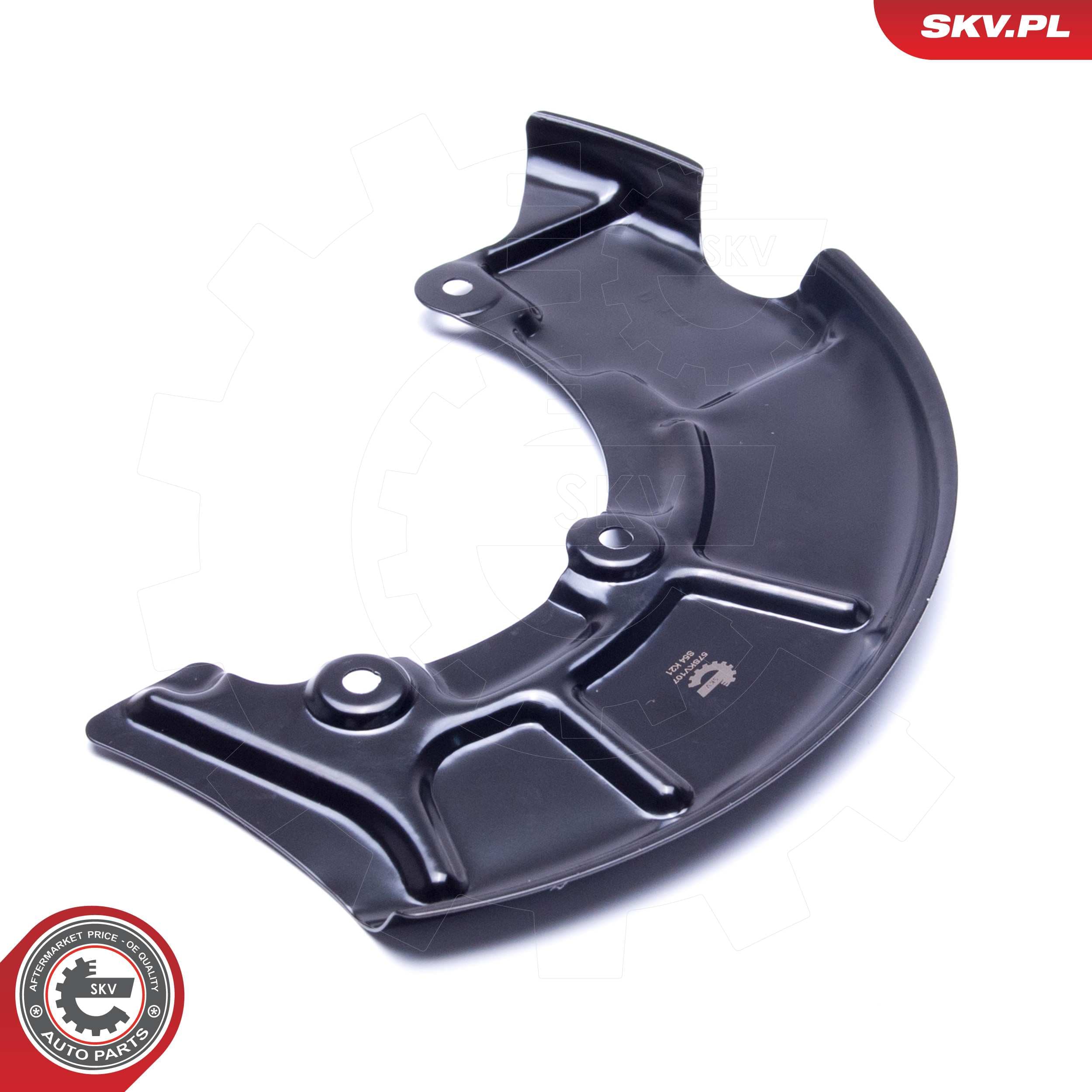 Image of Ochranný plech proti rozstřikování, brzdový kotouč ; AUDI A3 TT SEAT Leon Toledo II SKODA Octavia I VW Bora I Golf IV New Beetle ; 1J0615311A