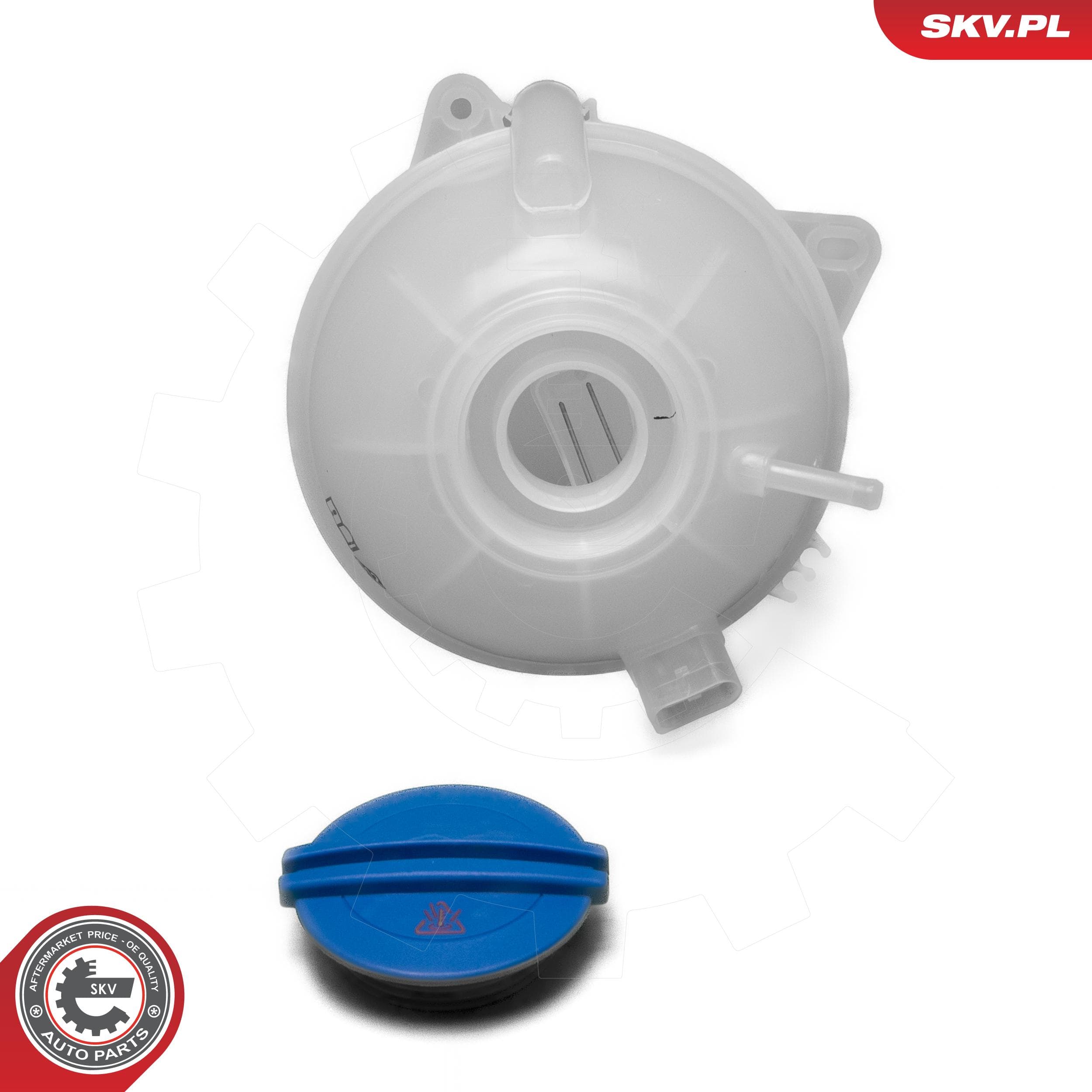 Image of Vase d'expansion, liquide de refroidissement ; AUDI A3 TT SEAT Leon Toledo SKODA Octavia I VW Bora Golf IV  ; 1J0121403B
