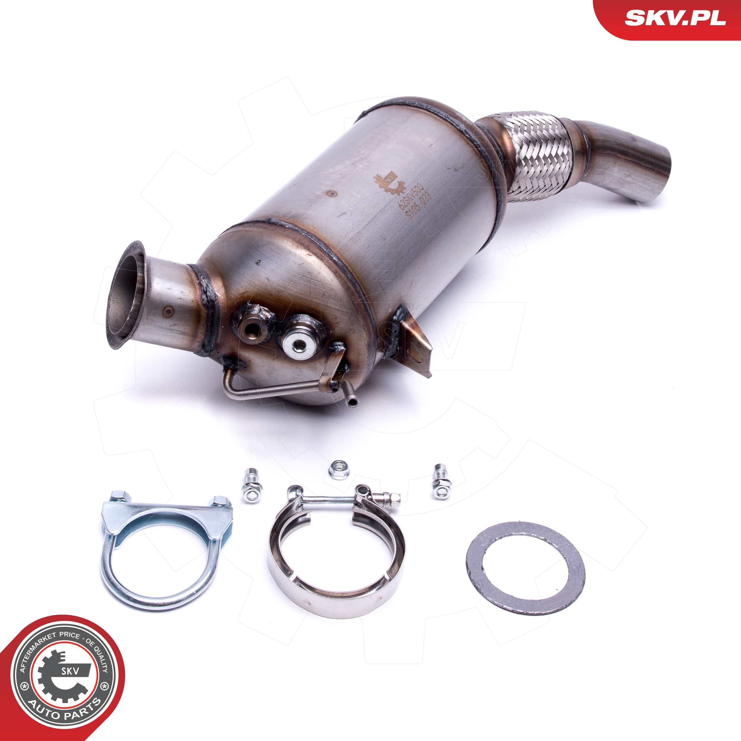 Image of Filtr sadzy / filtr cząstek stałych, układ wydechowy ; BMW 1 3 4 5 X3 ; 18308508993