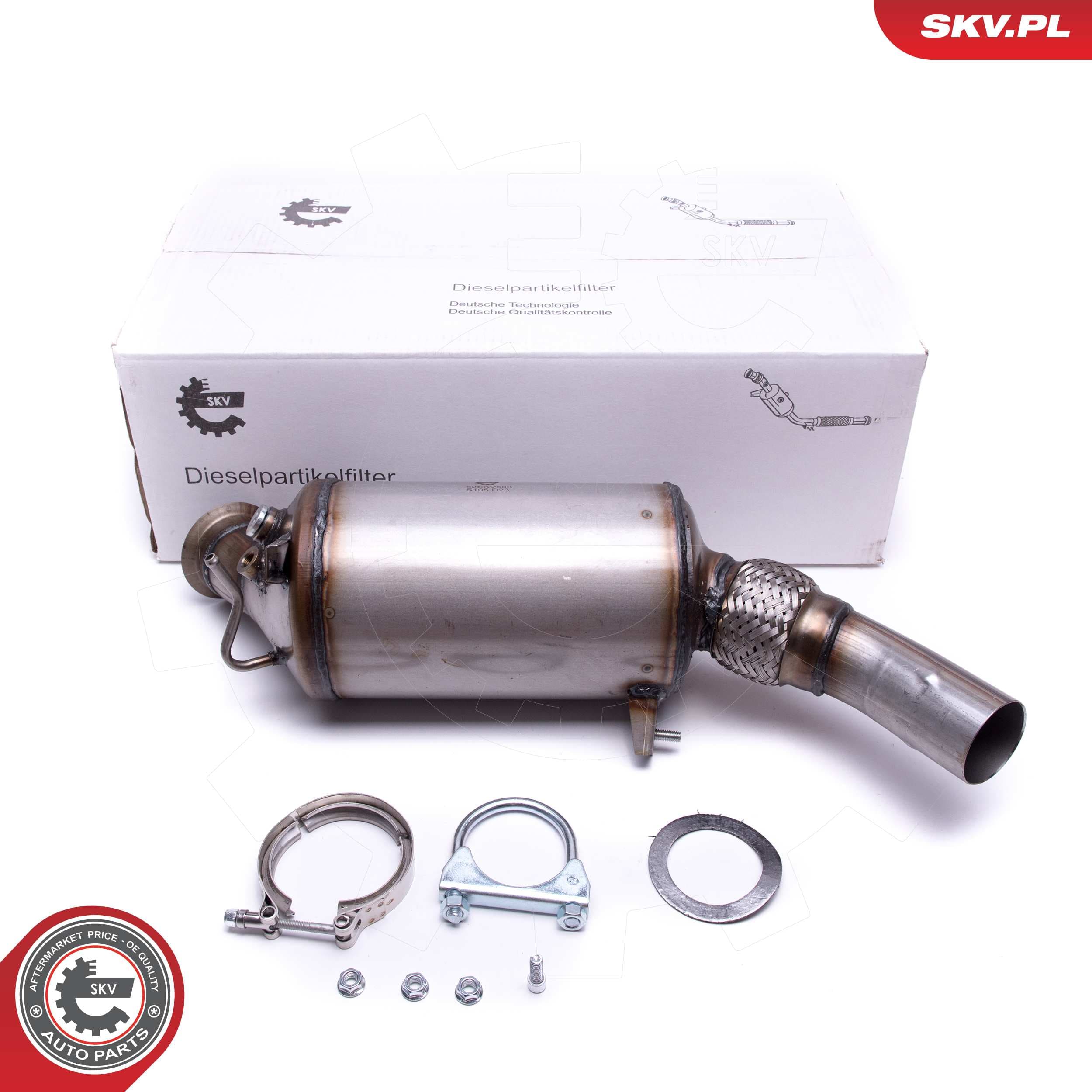 Image of Filtr sadzy / filtr cząstek stałych, układ wydechowy ; BMW 1 (E81 E87 E82 E88) 3 (E90 E91 E92) 5 (E60 E61) X1 (E84) ; 18308509232