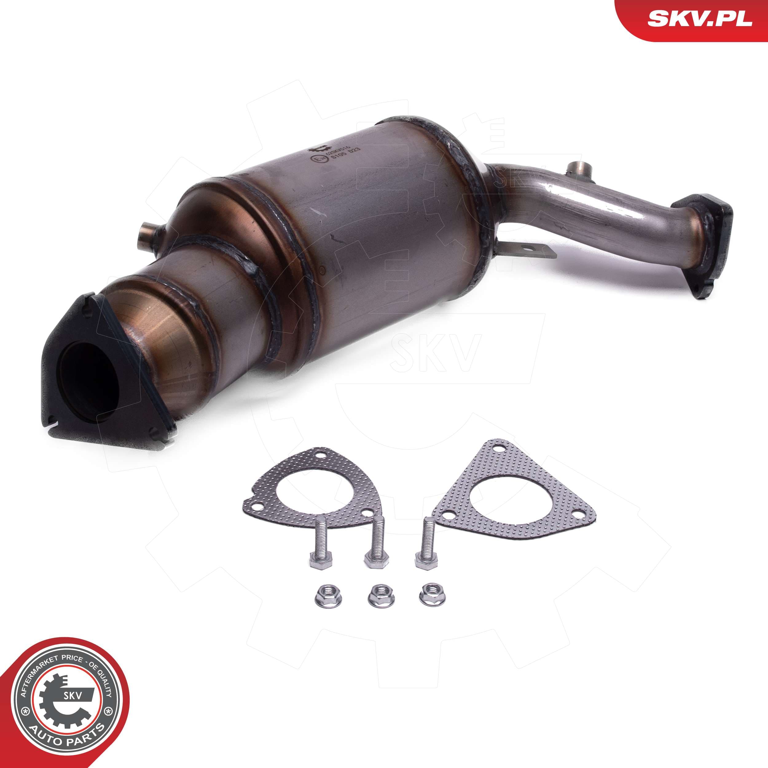Image of Filtr sadzy / filtr cząstek stałych, układ wydechowy ; AUDI A4 B8 A5 Q5 ; 8K0254750NX