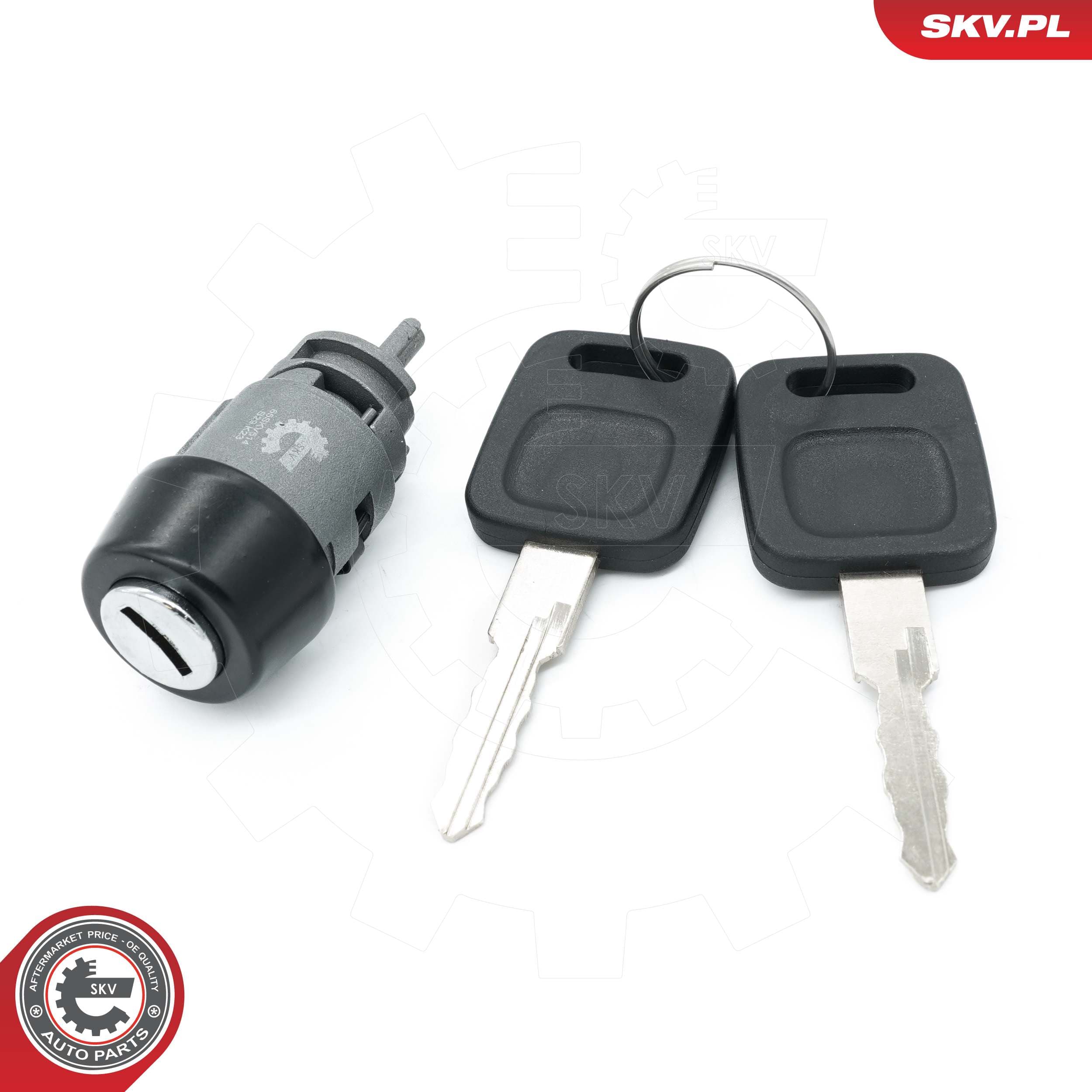 Image of Ignition lock cylinder ; AUDI 80 90 100  ; 893905855A