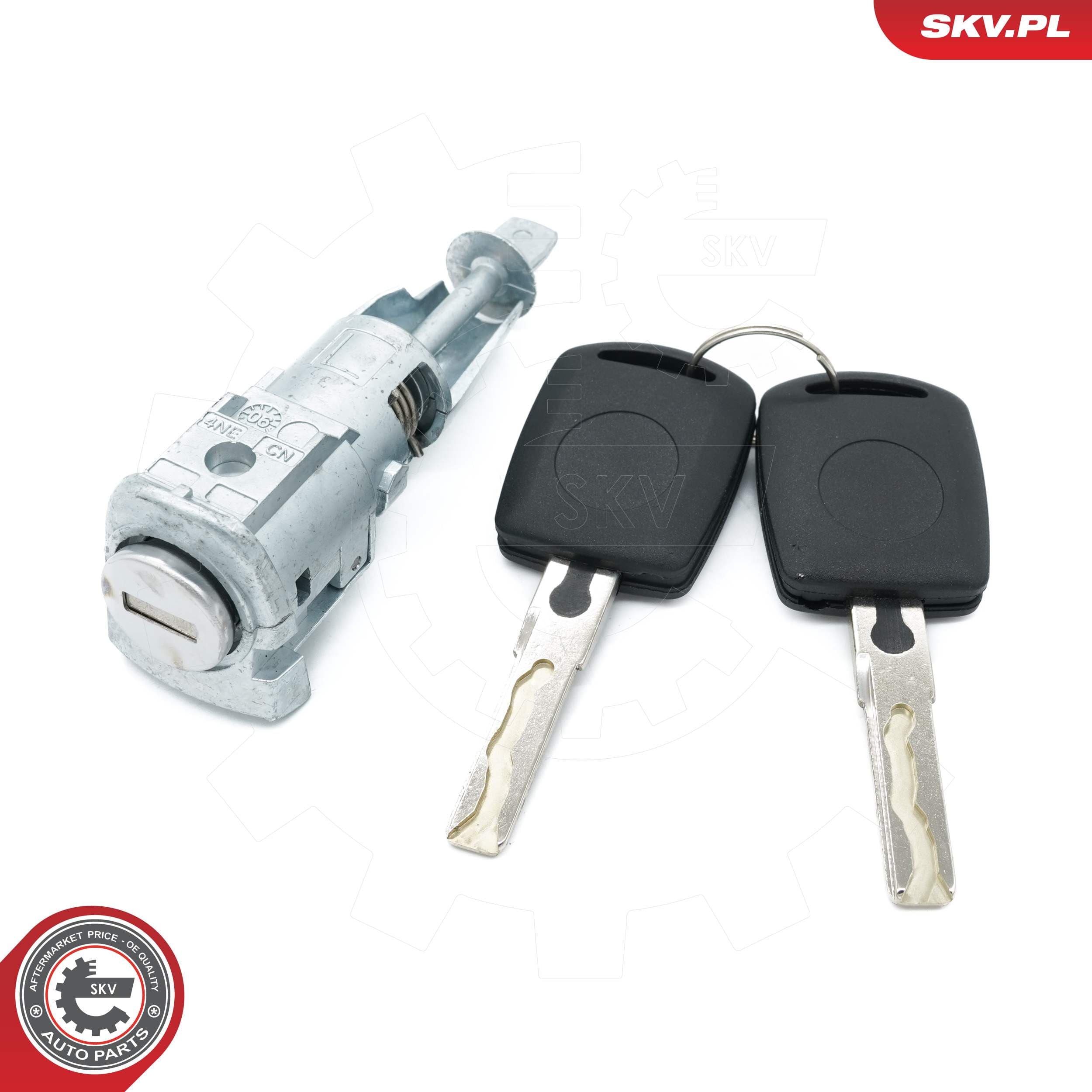 Image of Door lock cylinder ; SKODA Octavia II  ; 1Z0898167D