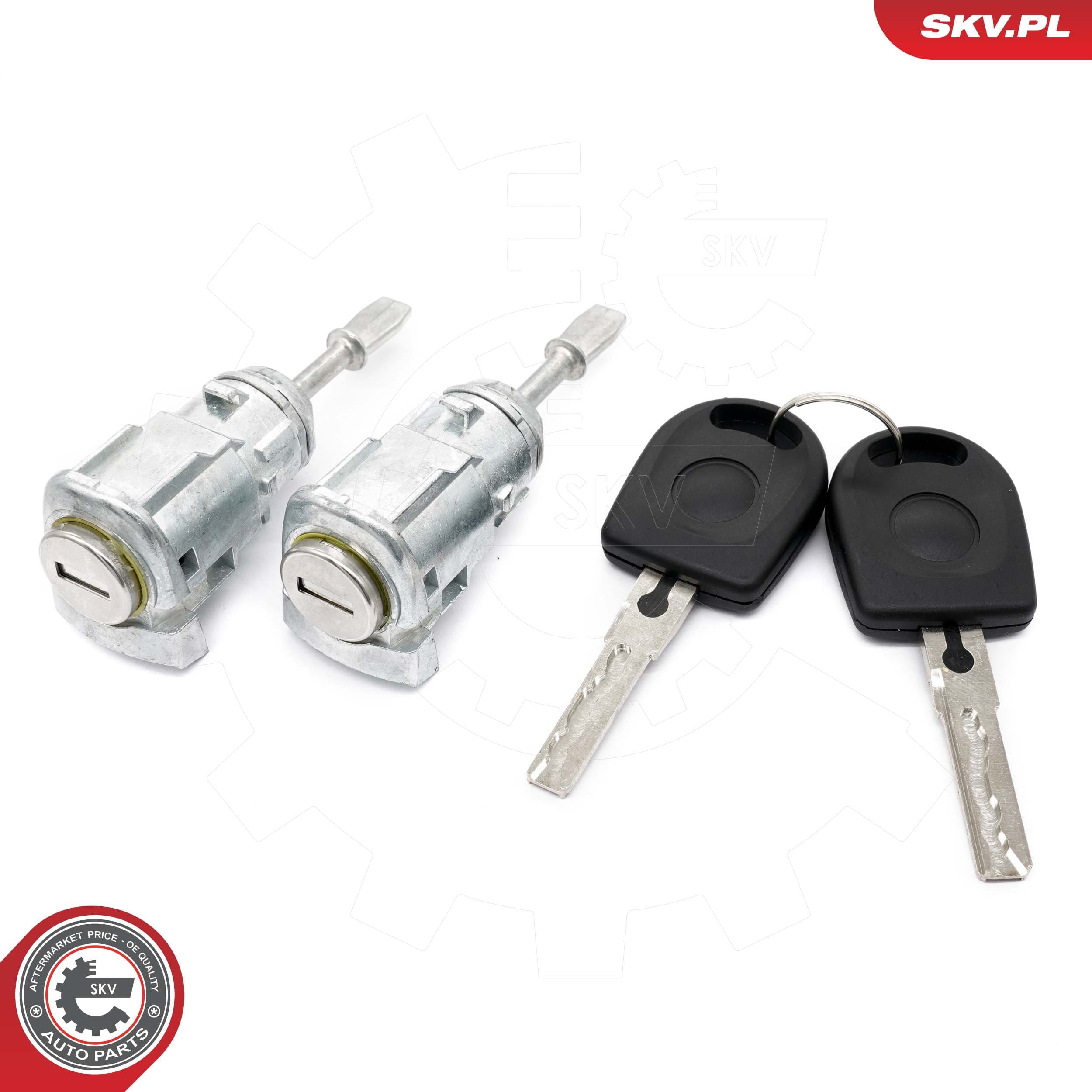 Image of Juego de cerraduras de puerta ; VW Passat Lupo ; 3B0837167