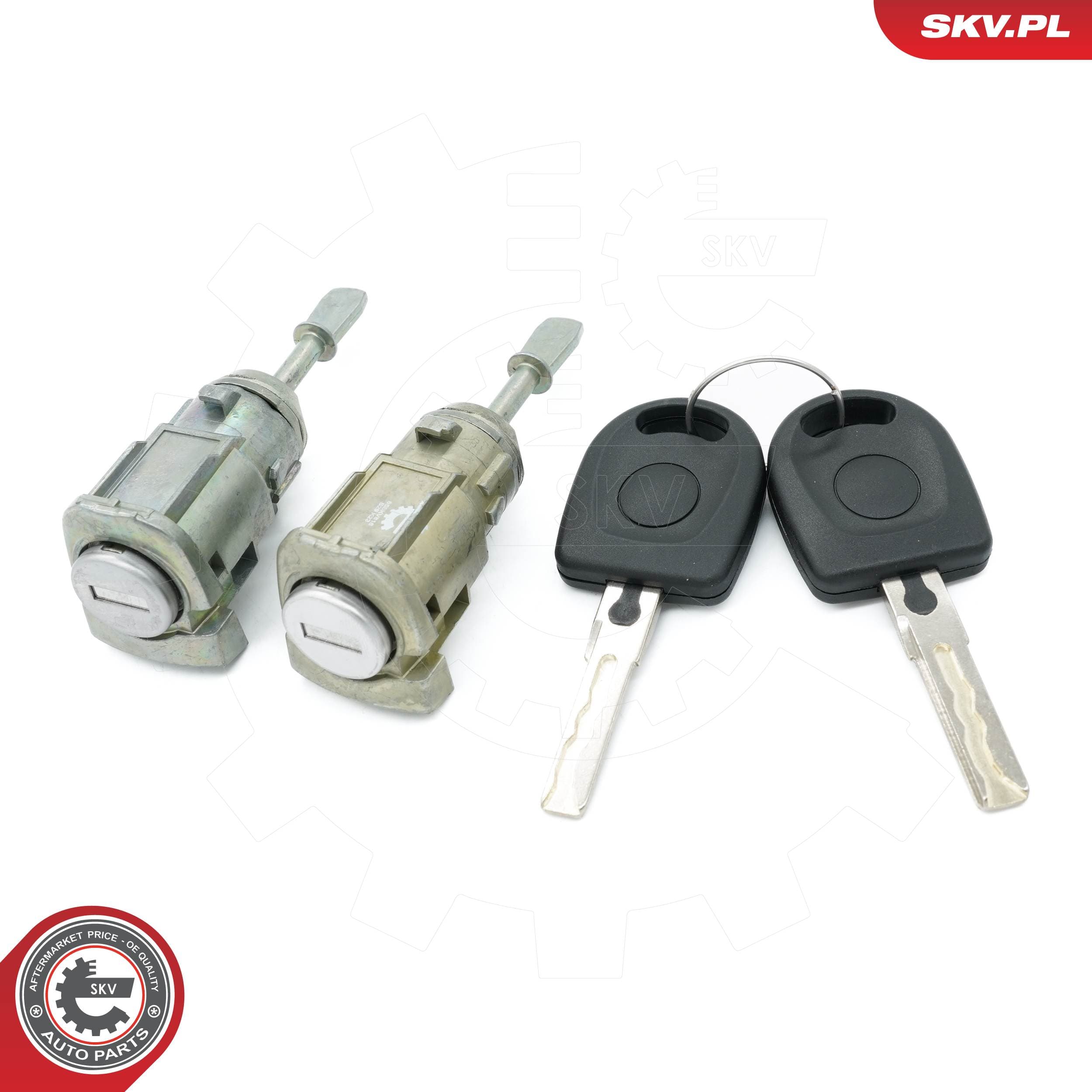 Image of Juego de cerraduras de puerta ; VW Polo Golf IV Bora ; 604837168